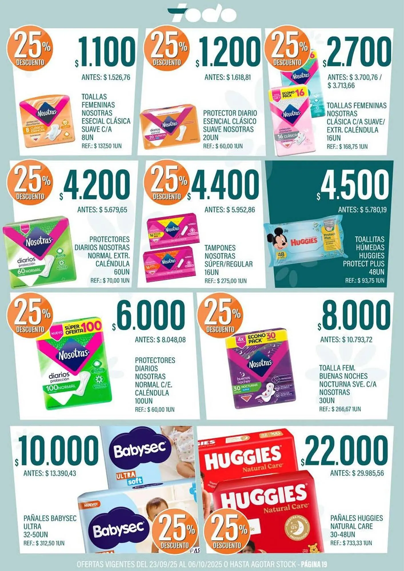 Ofertas de Catálogo Supermercados Todo 23 de septiembre al 31 de diciembre 2025 - Página 19 del catálogo