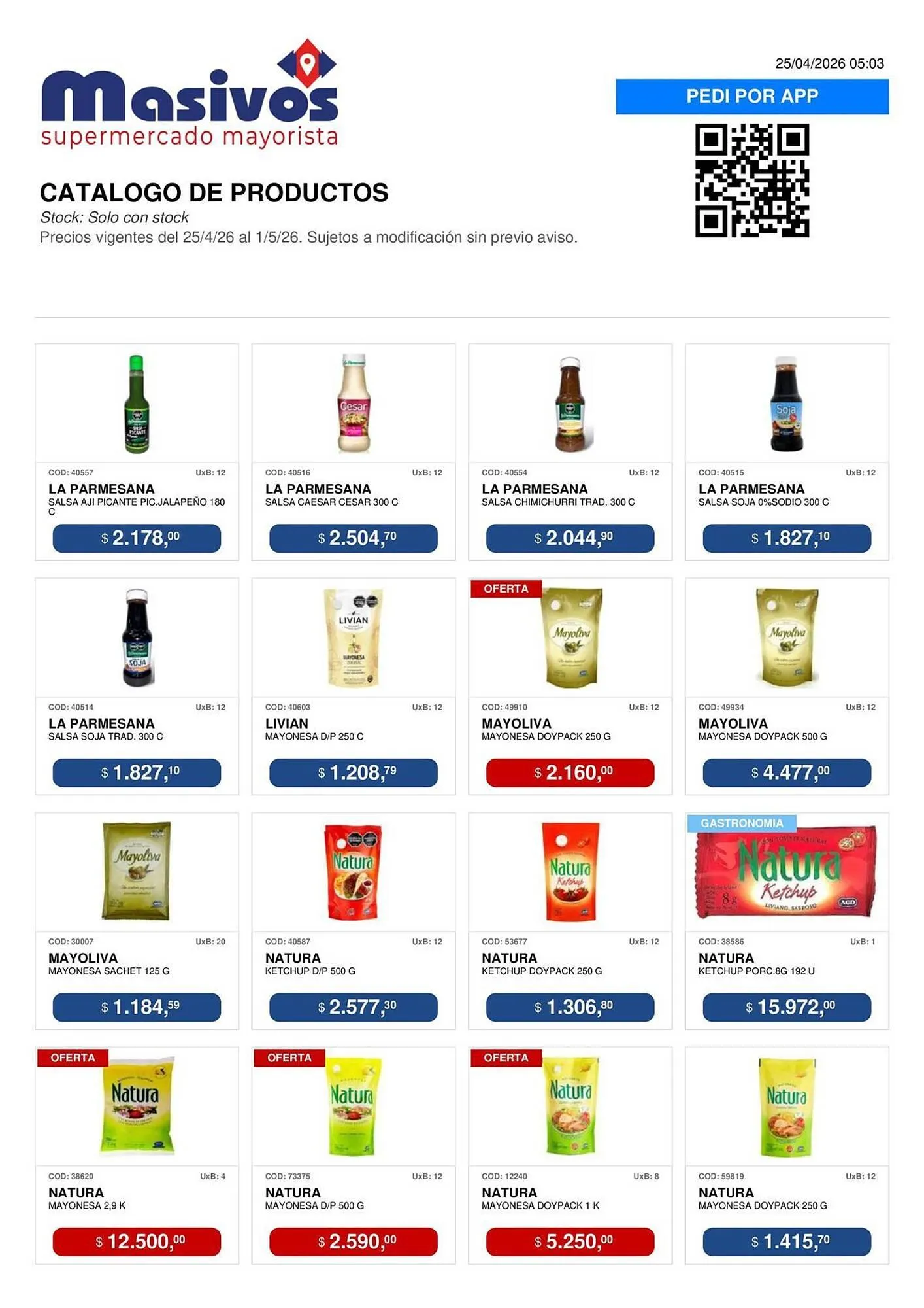 Ofertas de Catálogo Masivos 25 de abril al 1 de mayo 2026 - Página 5 del catálogo