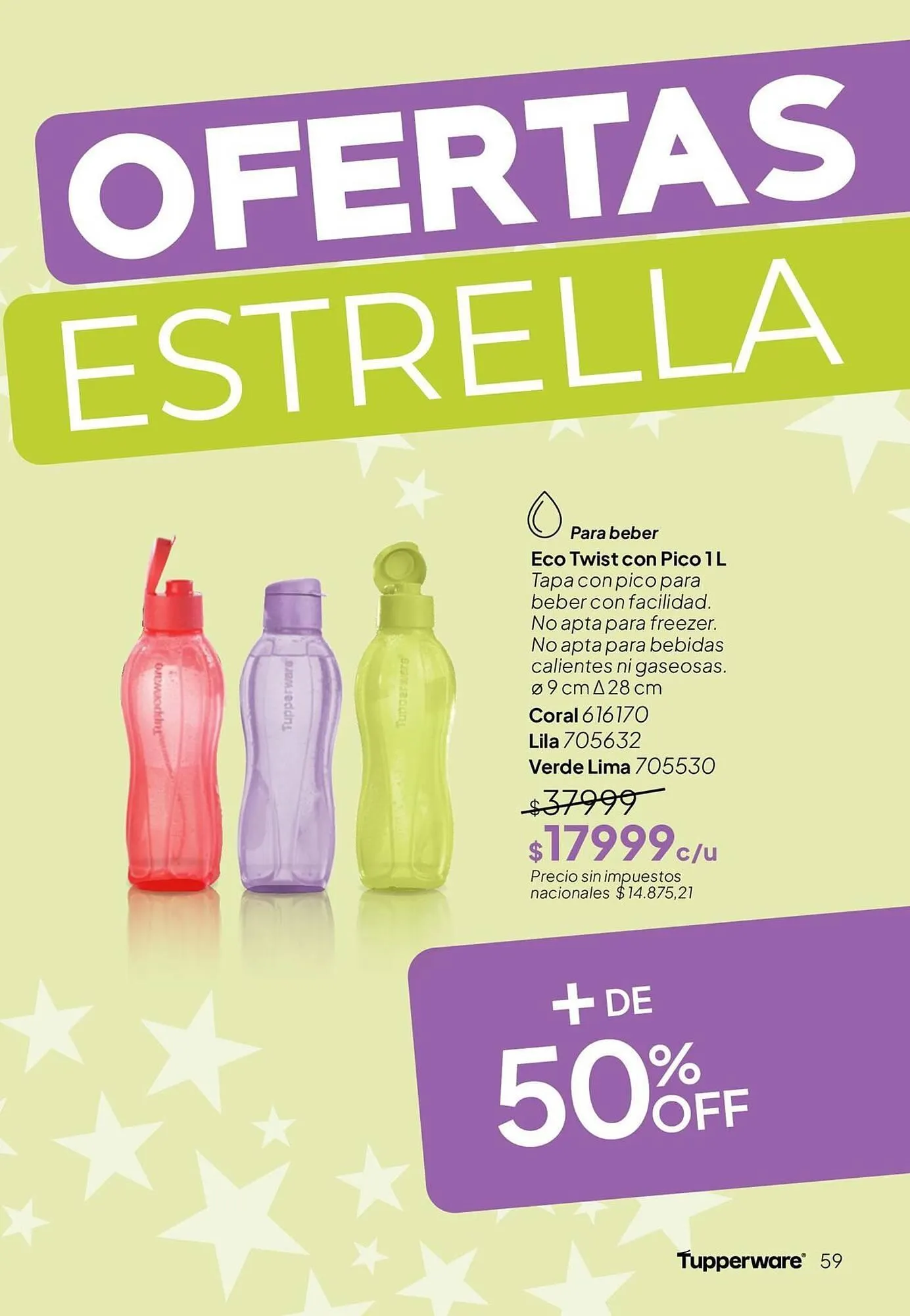 Ofertas de Folleto Tupperware 1 de julio al 31 de julio 2026 - Página 60 del catálogo