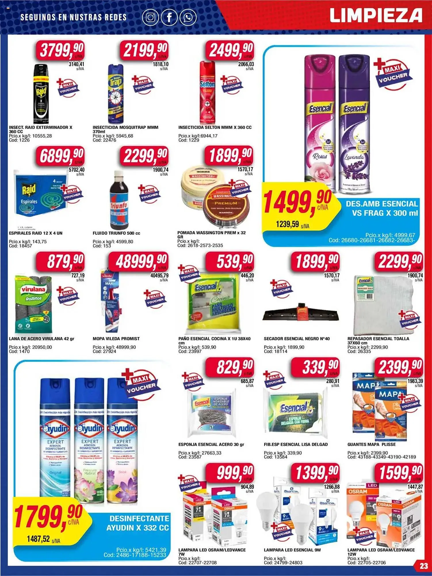 Ofertas de Catálogo Maxiconsumo 30 de junio al 7 de julio 2025 - Página 23 del catálogo