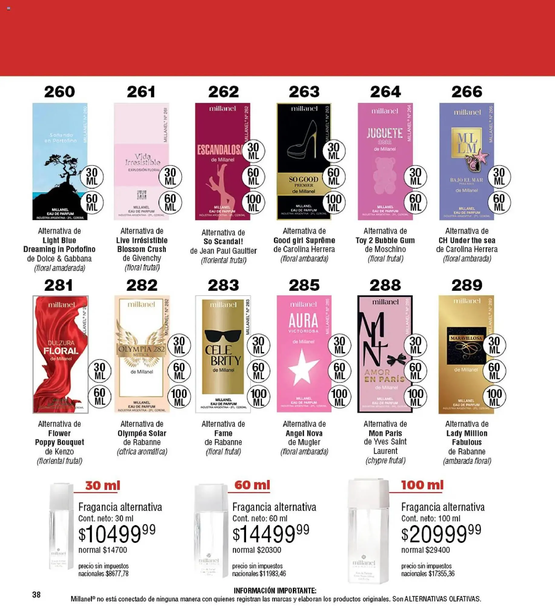 Ofertas de Catálogo Millanel Cosmética 27 de abril al 25 de mayo 2026 - Página 38 del catálogo