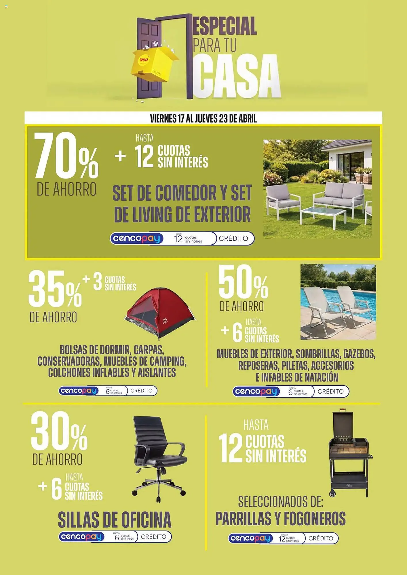 Ofertas de Catálogo Supermercados Vea 17 de abril al 22 de abril 2026 - Página 4 del catálogo