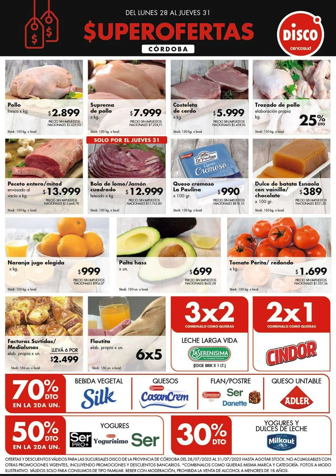 Ofertas de Catálogo Disco 28 de julio al 31 de julio 2025 - Página 1 del catálogo