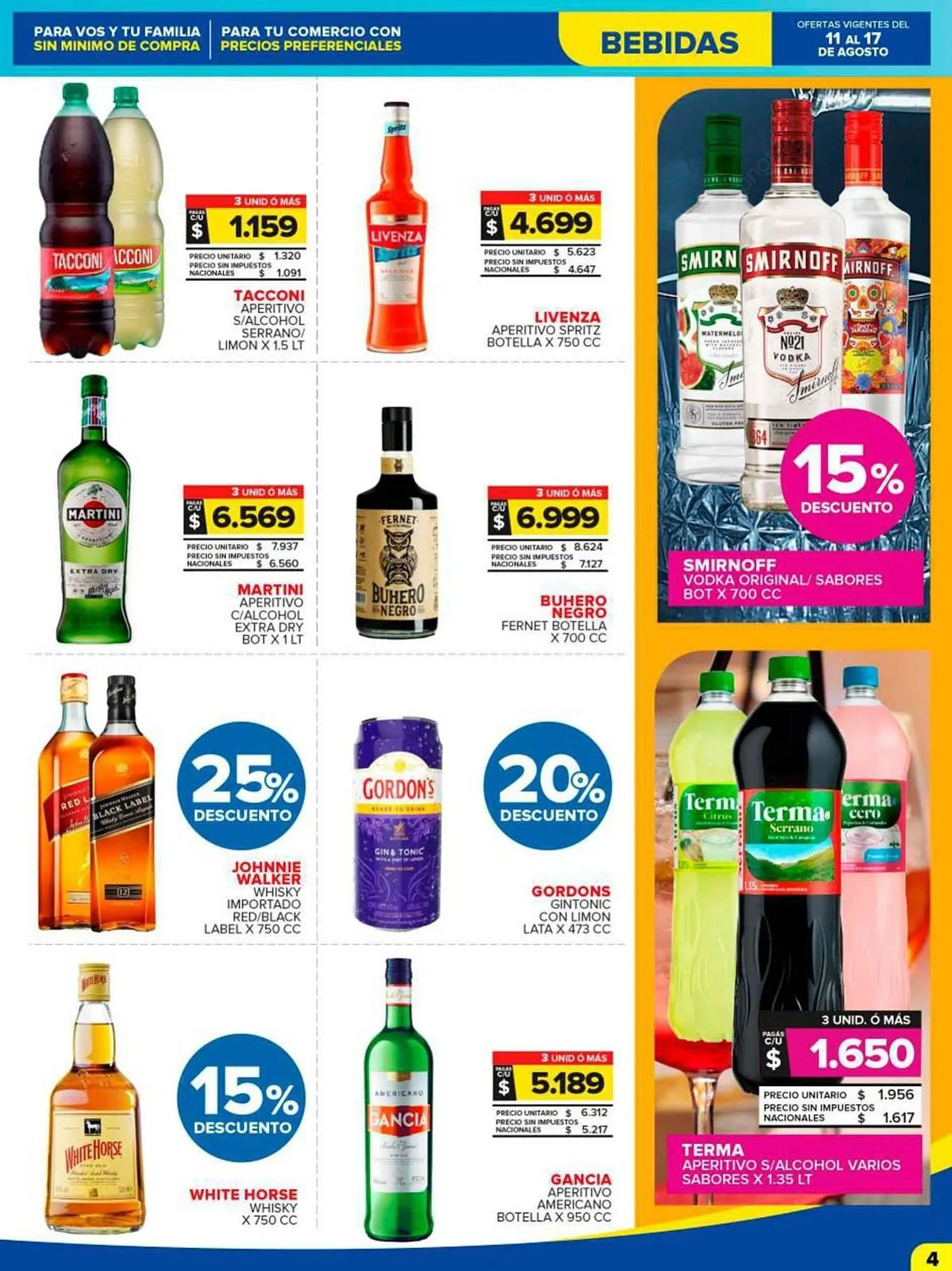 Ofertas de Catálogo Carrefour Maxi 11 de agosto al 17 de agosto 2025 - Página 4 del catálogo