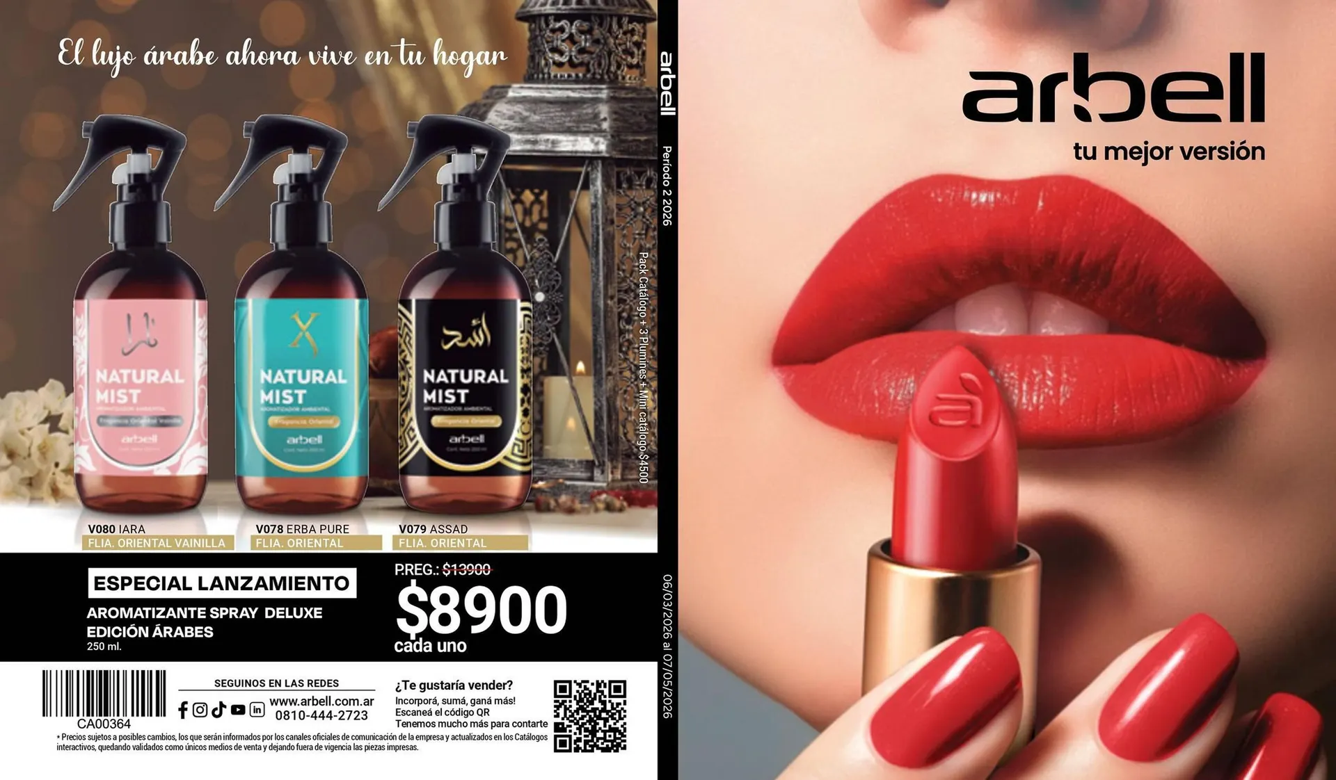 Ofertas de Catálogo Arbell 6 de marzo al 7 de mayo 2026 - Página 1 del catálogo