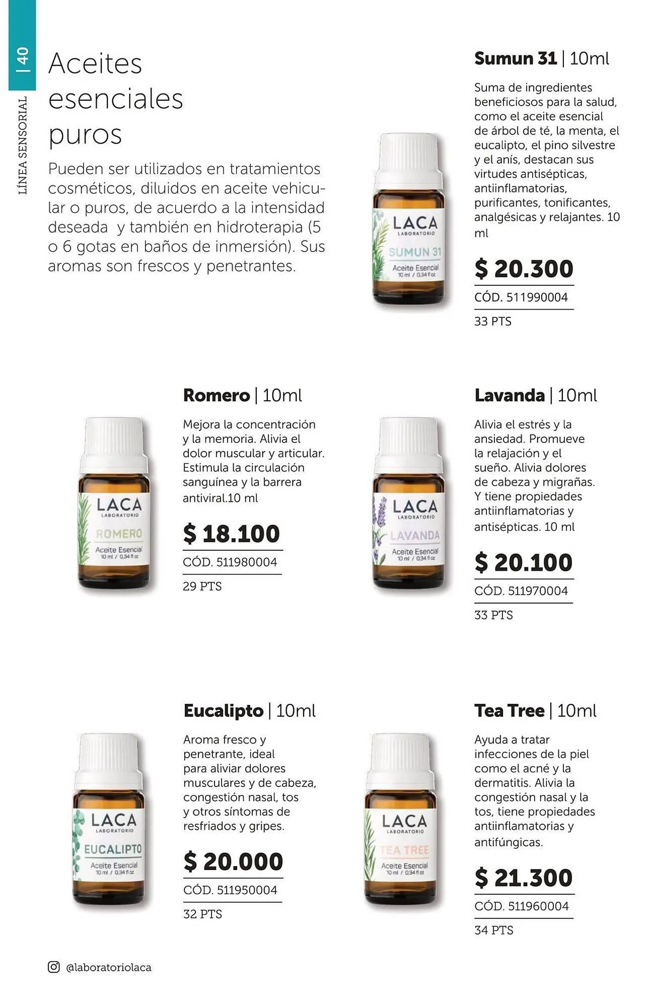 Ofertas de Catálogo Laboratorio LACA 15 de abril al 30 de abril 2025 - Página 40 del catálogo