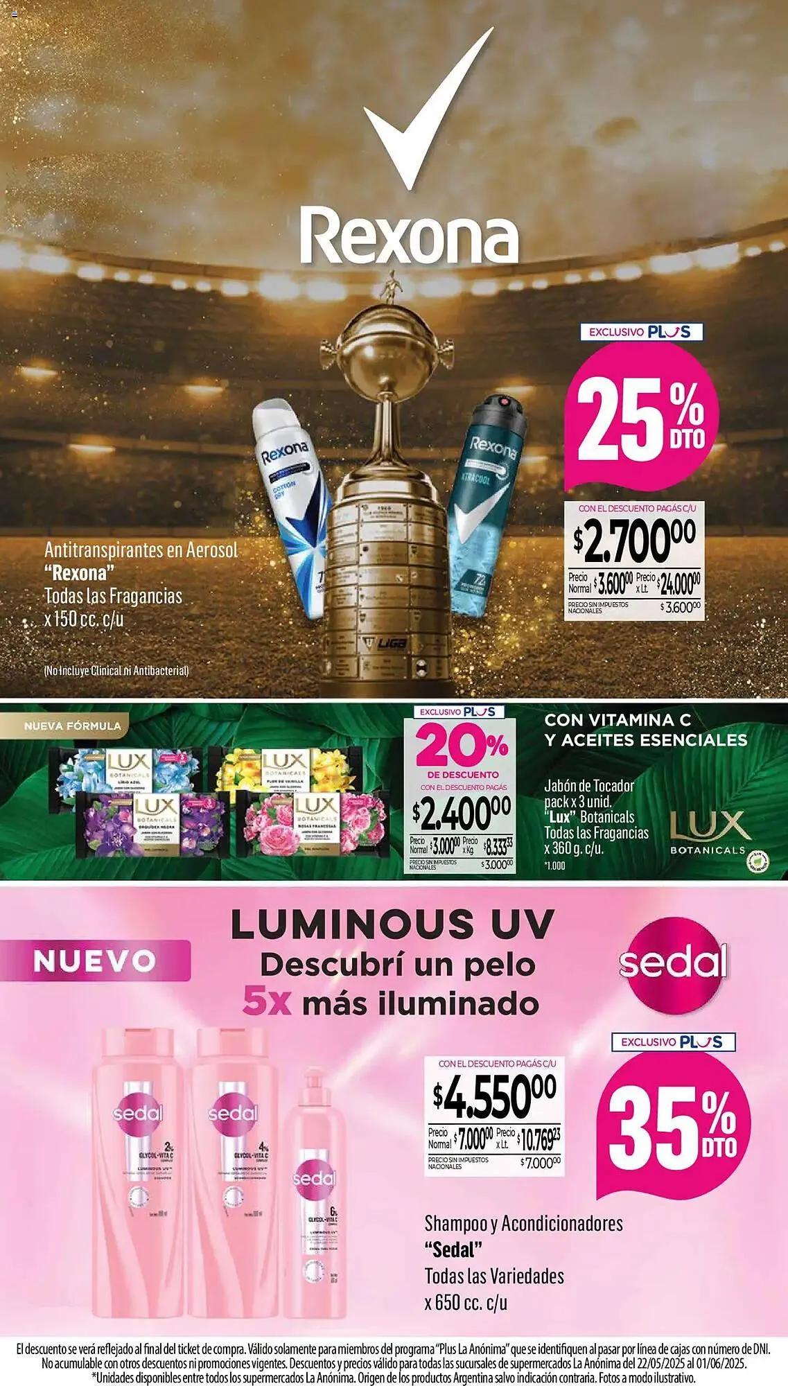 Ofertas de Catálogo La Anonima 22 de mayo al 2 de junio 2025 - Página 100 del catálogo