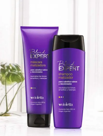 Set Matizador Shampoo + Mascarilla Blond Expert