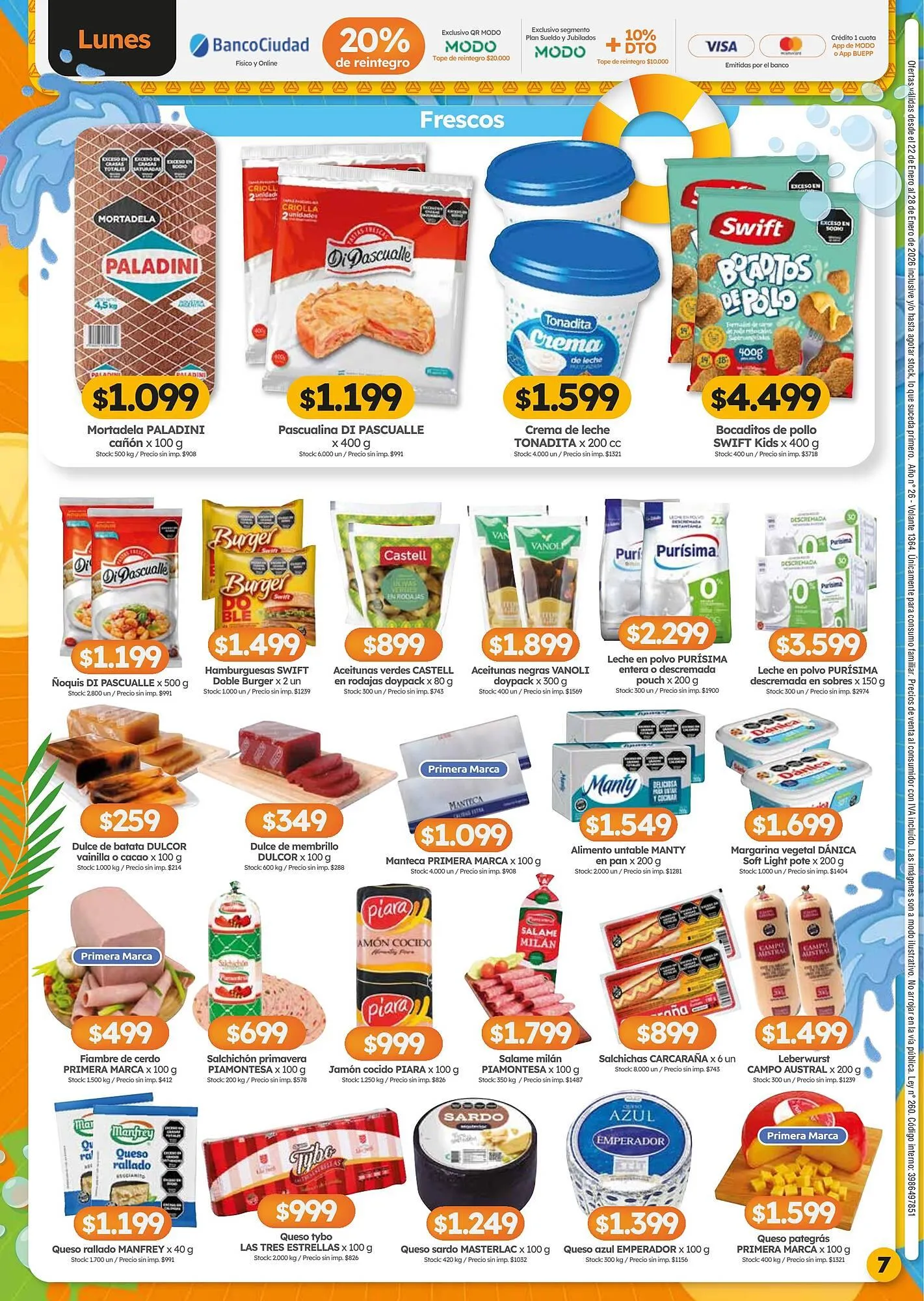 Ofertas de Folleto Cordiez 22 de enero al 28 de enero 2026 - Página 7 del catálogo