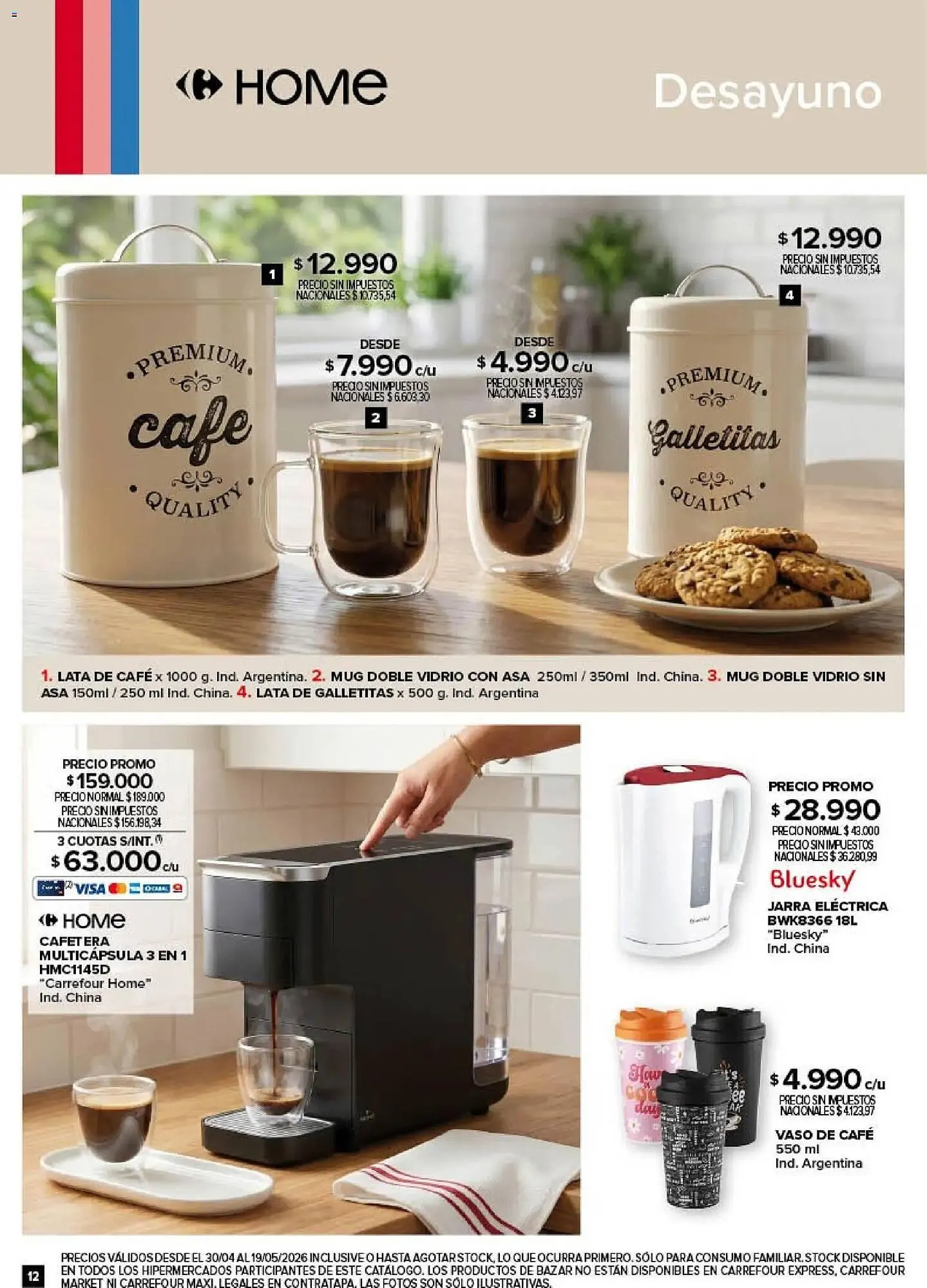 Ofertas de Catálogo Carrefour 30 de abril al 21 de mayo 2026 - Página 12 del catálogo