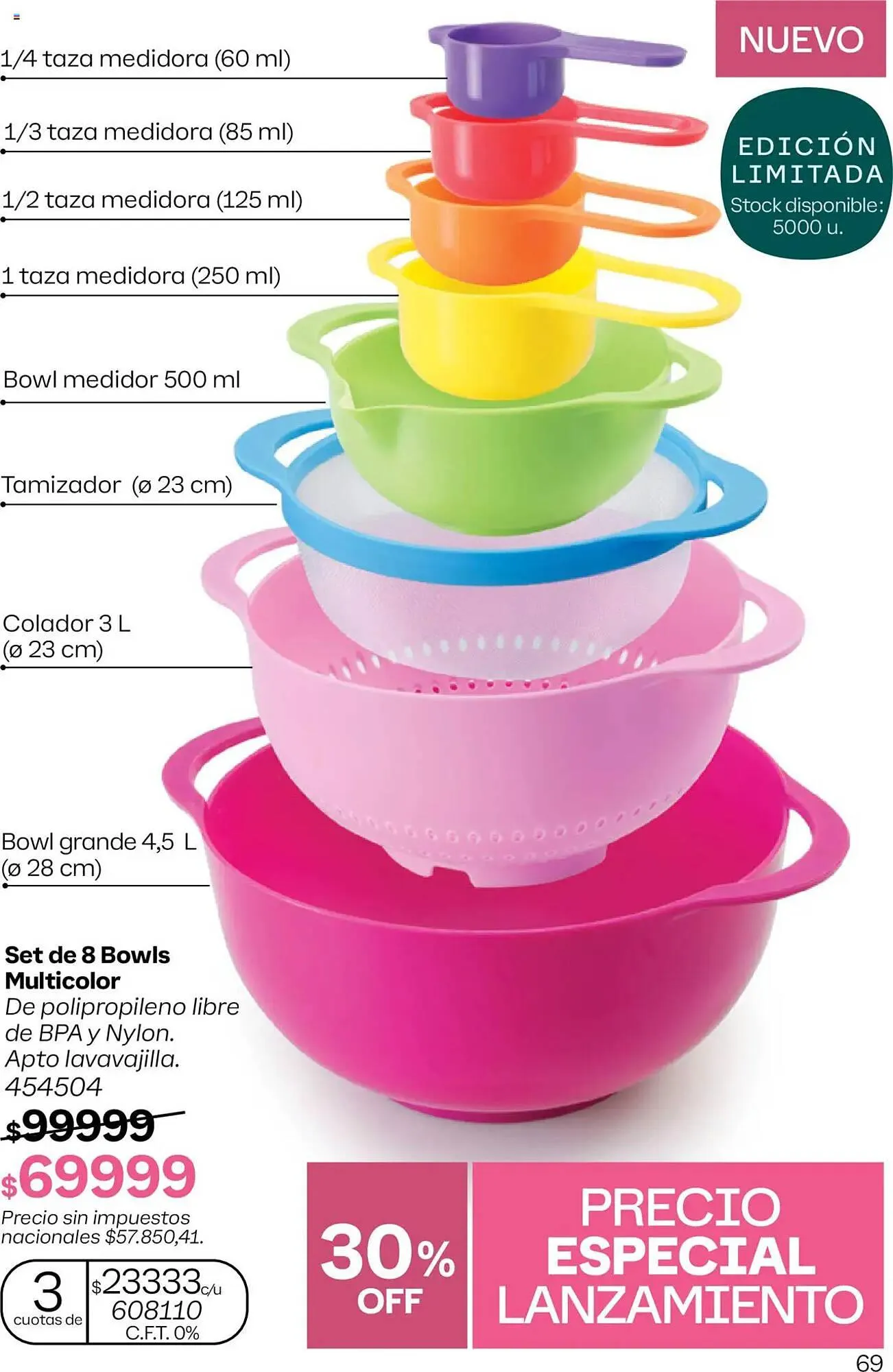 Ofertas de Folleto Tupperware 21 de septiembre al 5 de octubre 2025 - Página 70 del catálogo