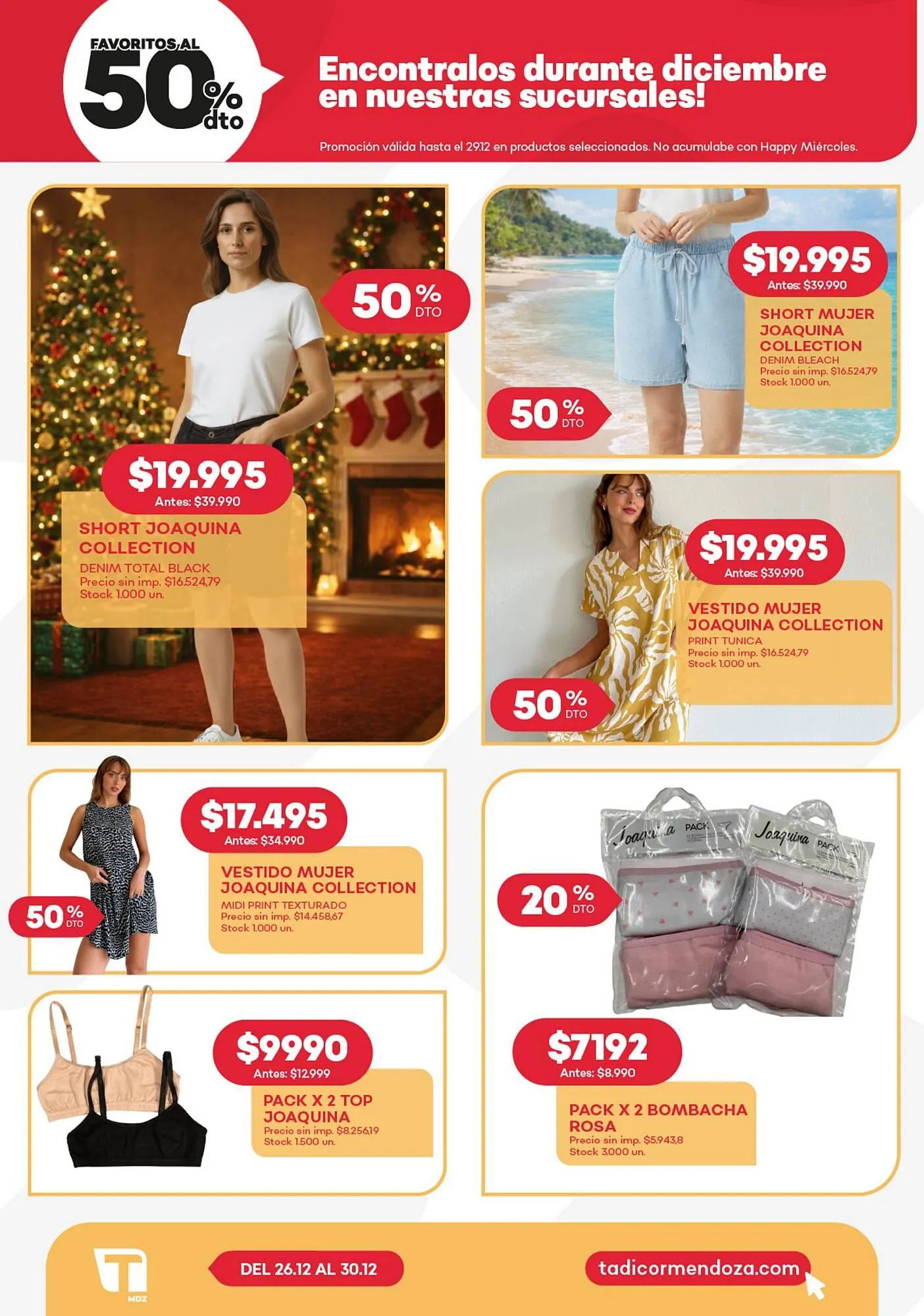 Ofertas de Catálogo Supermercados Tadicor 26 de diciembre al 30 de diciembre 2025 - Página 12 del catálogo