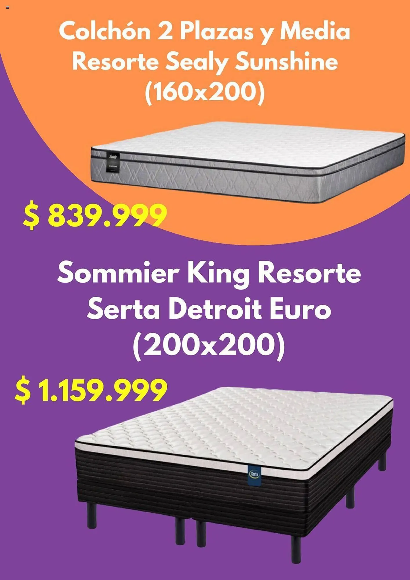 Ofertas de Catálogo Sommier Center 7 de agosto al 11 de septiembre 2024 - Página 2 del catálogo