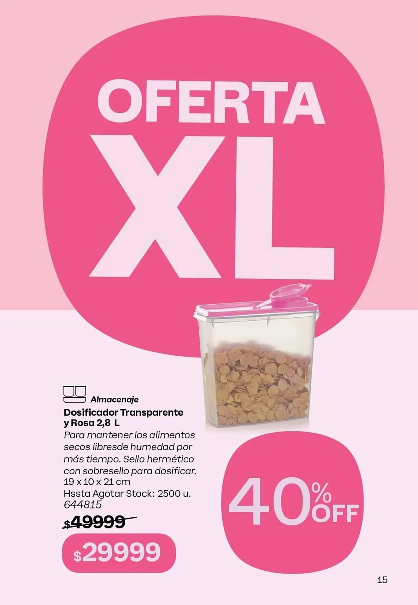 Ofertas de Catálogo Tupperware 18 de marzo al 31 de marzo 2025 - Página 16 del catálogo