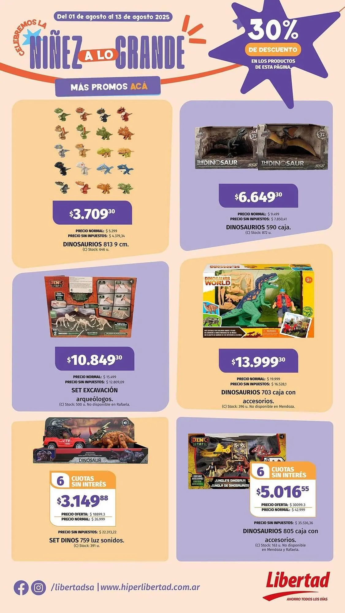Ofertas de Catálogo Hipermercado Libertad 1 de agosto al 13 de agosto 2025 - Página 10 del catálogo