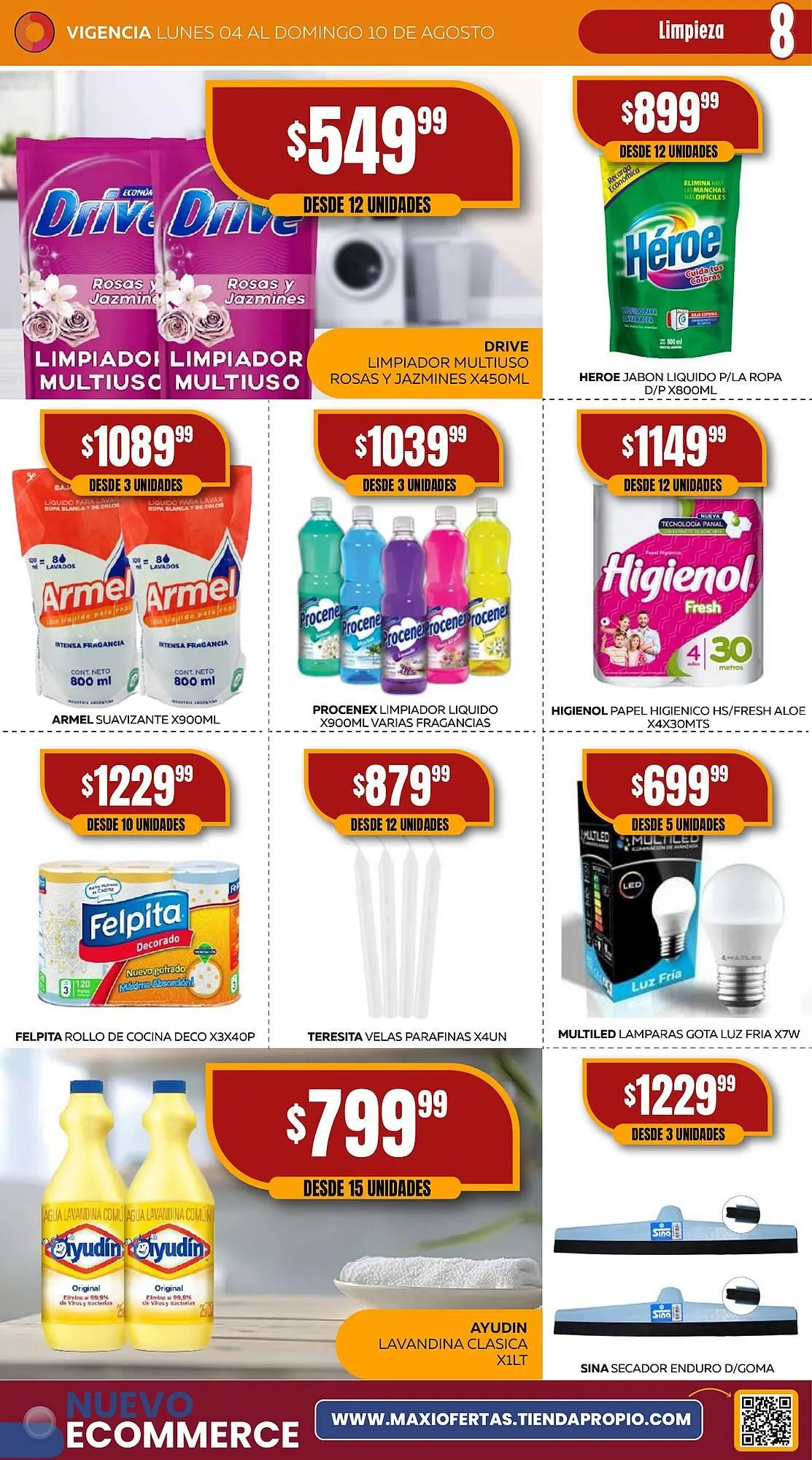 Ofertas de Catálogo Maxi Ofertas 4 de agosto al 10 de agosto 2025 - Página 8 del catálogo