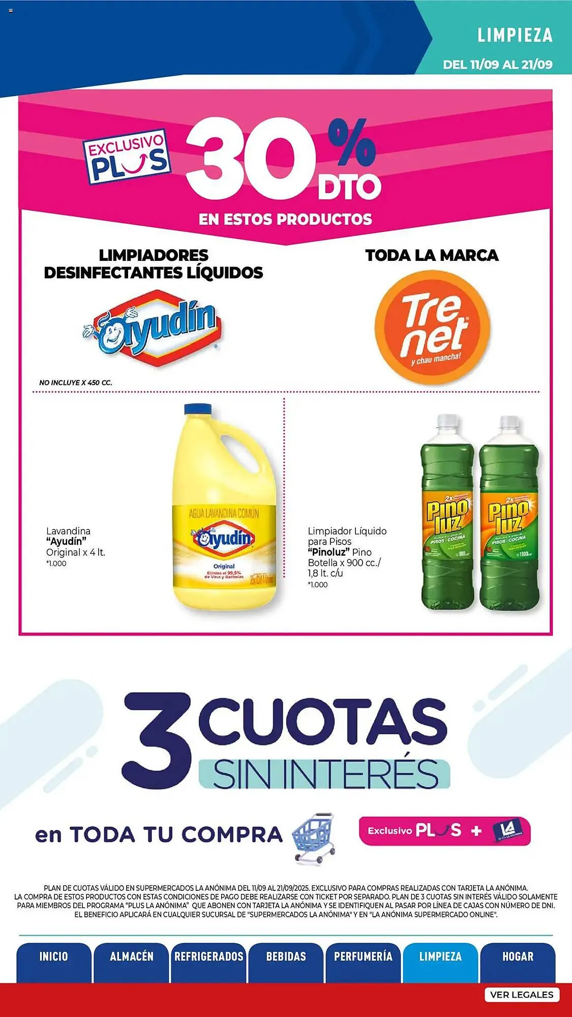 Ofertas de Catálogo La Anonima 11 de septiembre al 21 de septiembre 2025 - Página 32 del catálogo