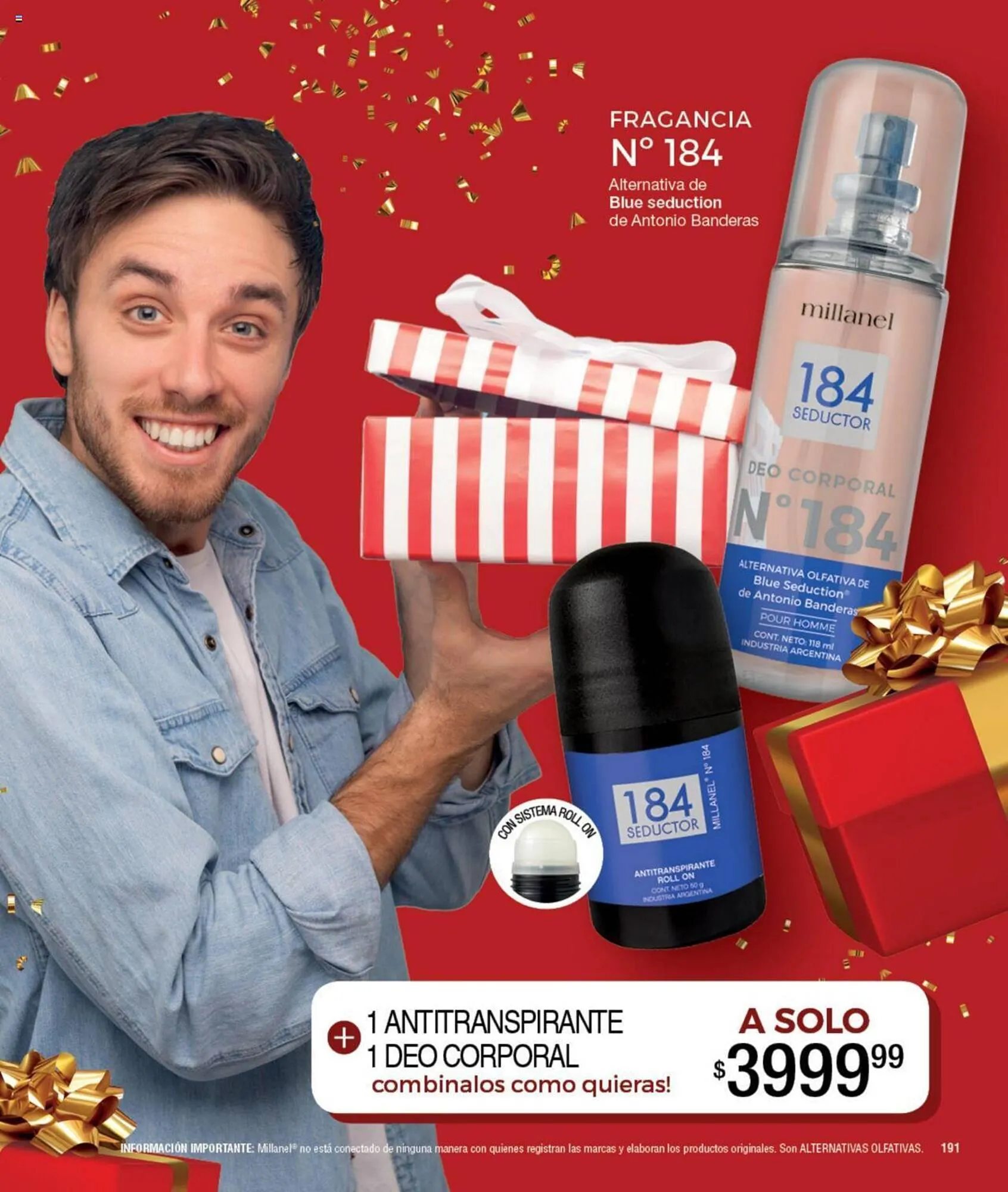 Ofertas de Catálogo Millanel Cosmética 13 de noviembre al 10 de diciembre 2023 - Página 191 del catálogo