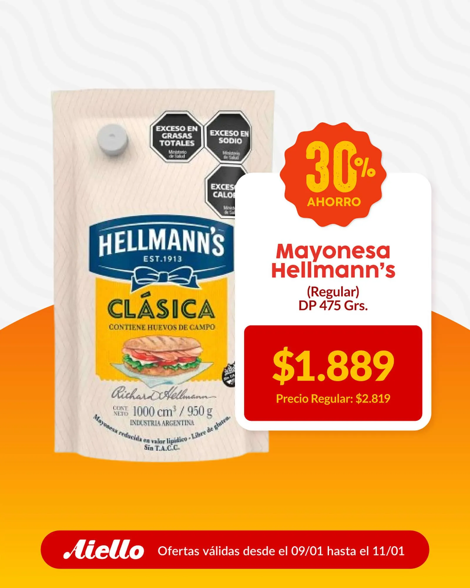 Ofertas de Catálogo Supermercados Aiello 9 de enero al 11 de enero 2026 - Página 3 del catálogo
