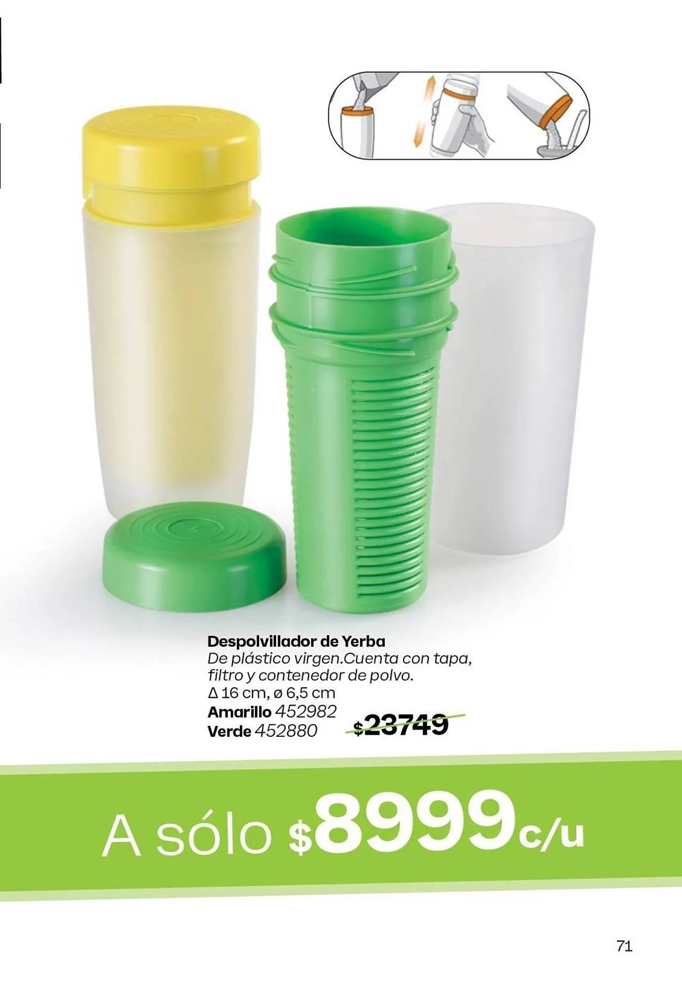 Ofertas de Catálogo Tupperware 18 de marzo al 31 de marzo 2025 - Página 72 del catálogo