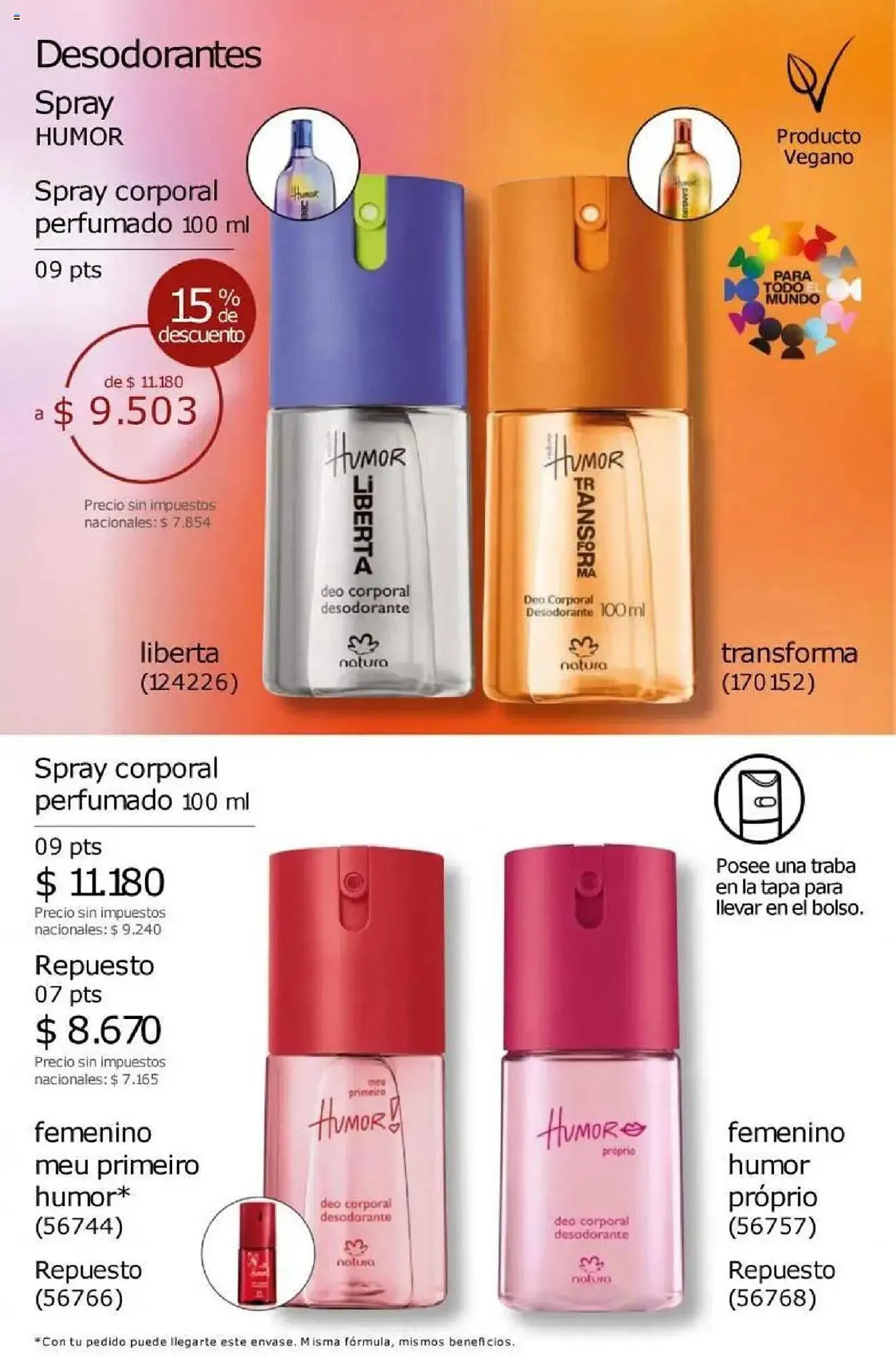Ofertas de Catálogo Natura 11 de agosto al 25 de agosto 2025 - Página 201 del catálogo