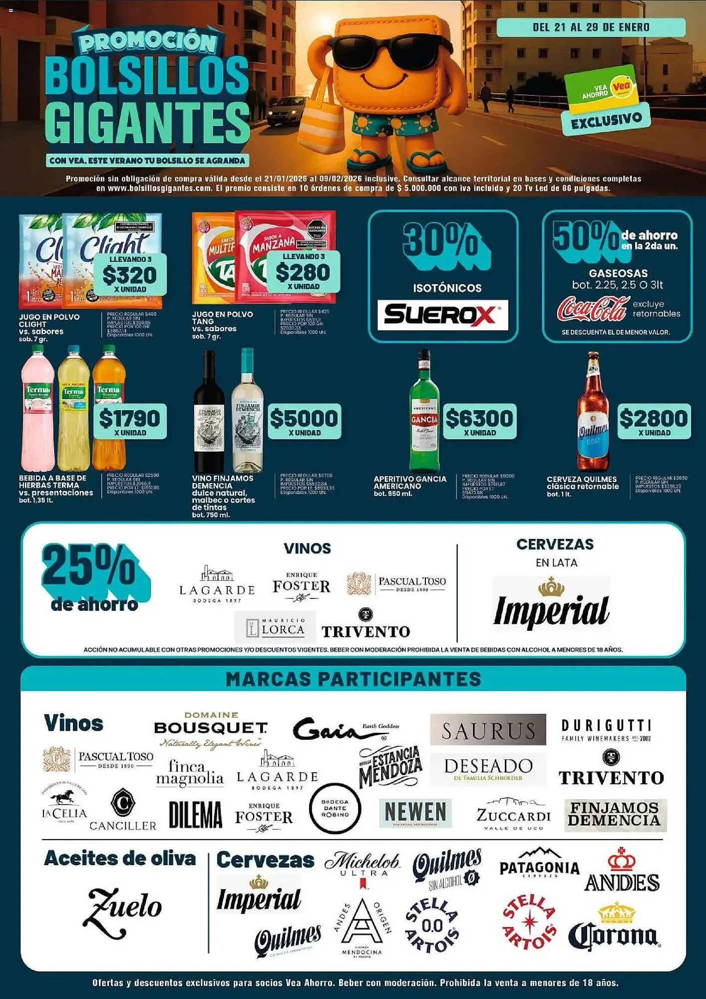 Ofertas de Catálogo Supermercados Vea 21 de enero al 29 de enero 2026 - Página 5 del catálogo