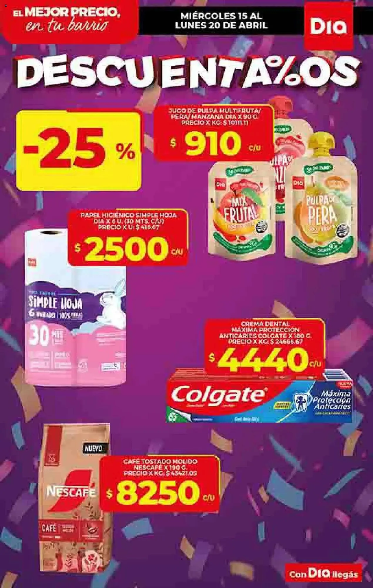 Ofertas de Folleto Supermercados DIA 15 de abril al 20 de abril 2026 - Página 6 del catálogo