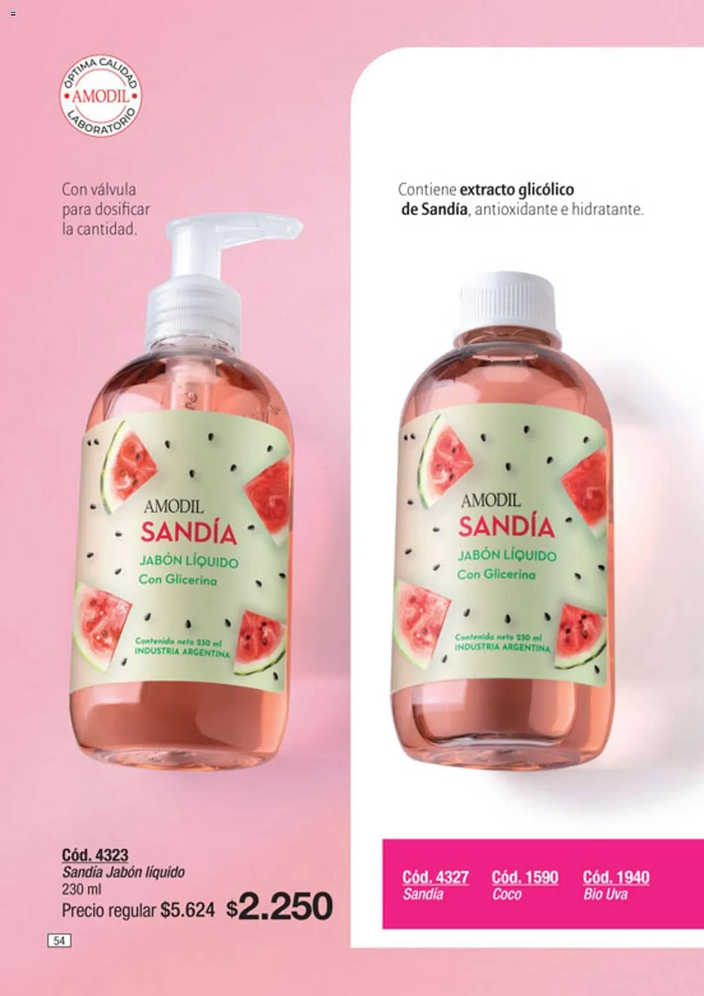 Ofertas de Catálogo Amodil 6 de diciembre al 19 de diciembre 2023 - Página 54 del catálogo