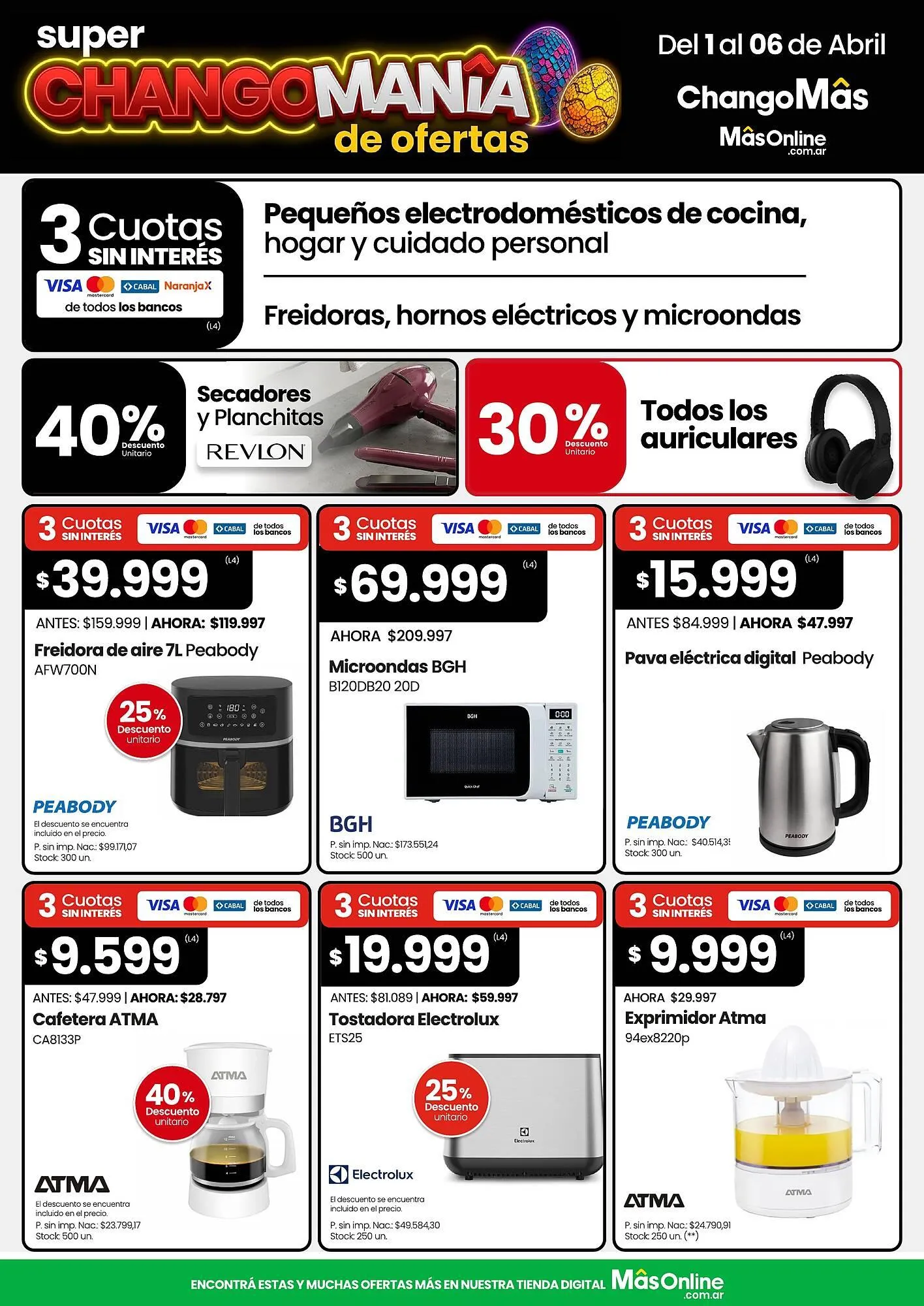 Ofertas de Catálogo Changomas 1 de abril al 6 de abril 2026 - Página 8 del catálogo