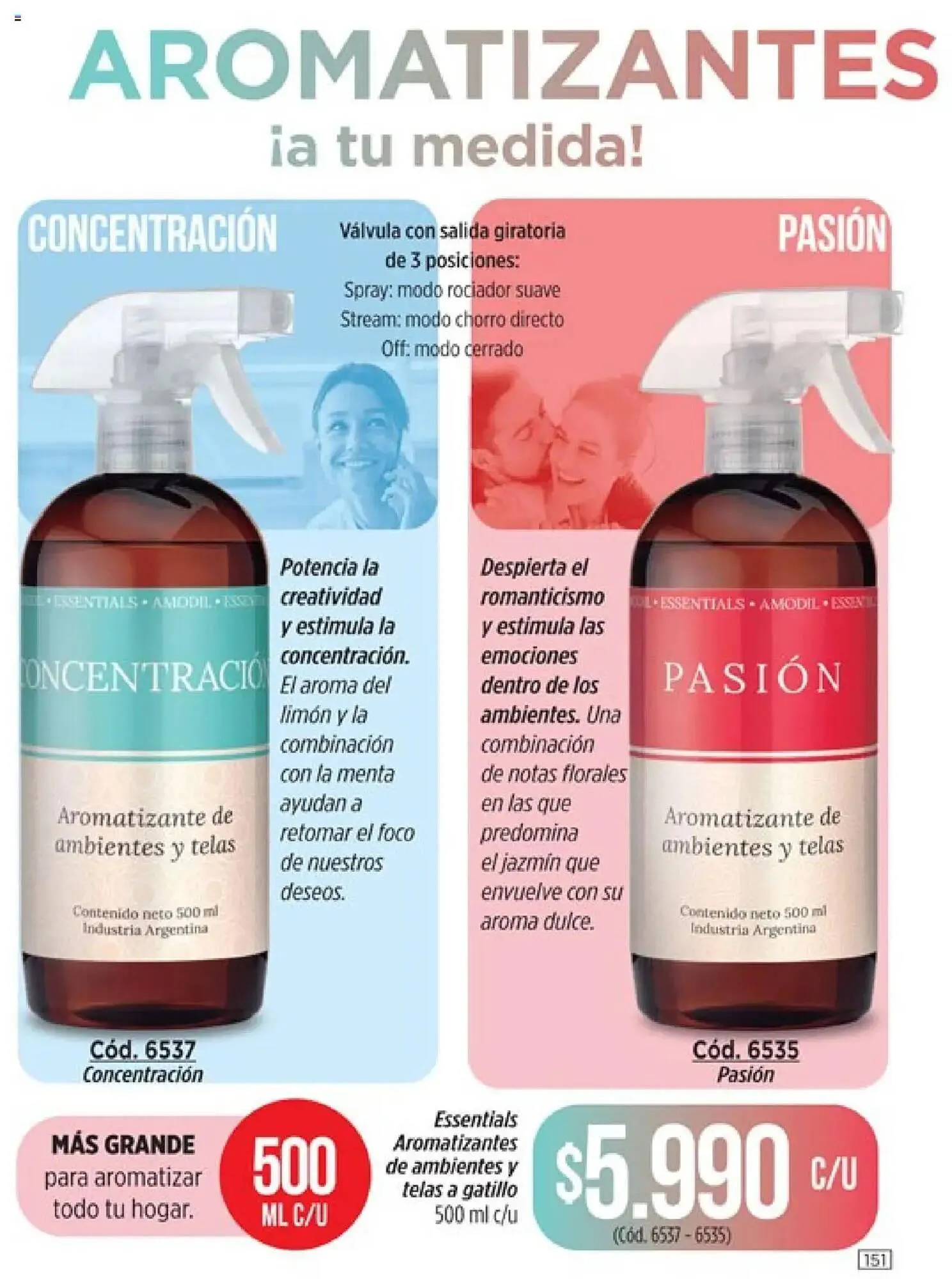 Ofertas de Catálogo Amodil 1 de octubre al 1 de noviembre 2025 - Página 151 del catálogo