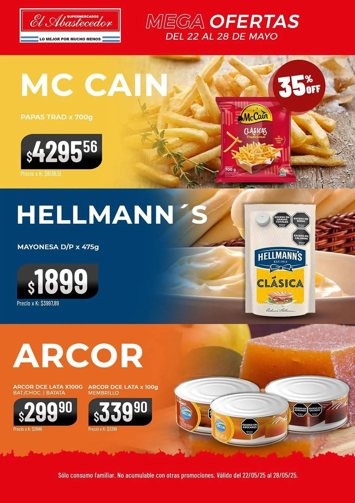 Ofertas de Catálogo El Abastecedor 22 de mayo al 28 de mayo 2025 - Página 8 del catálogo