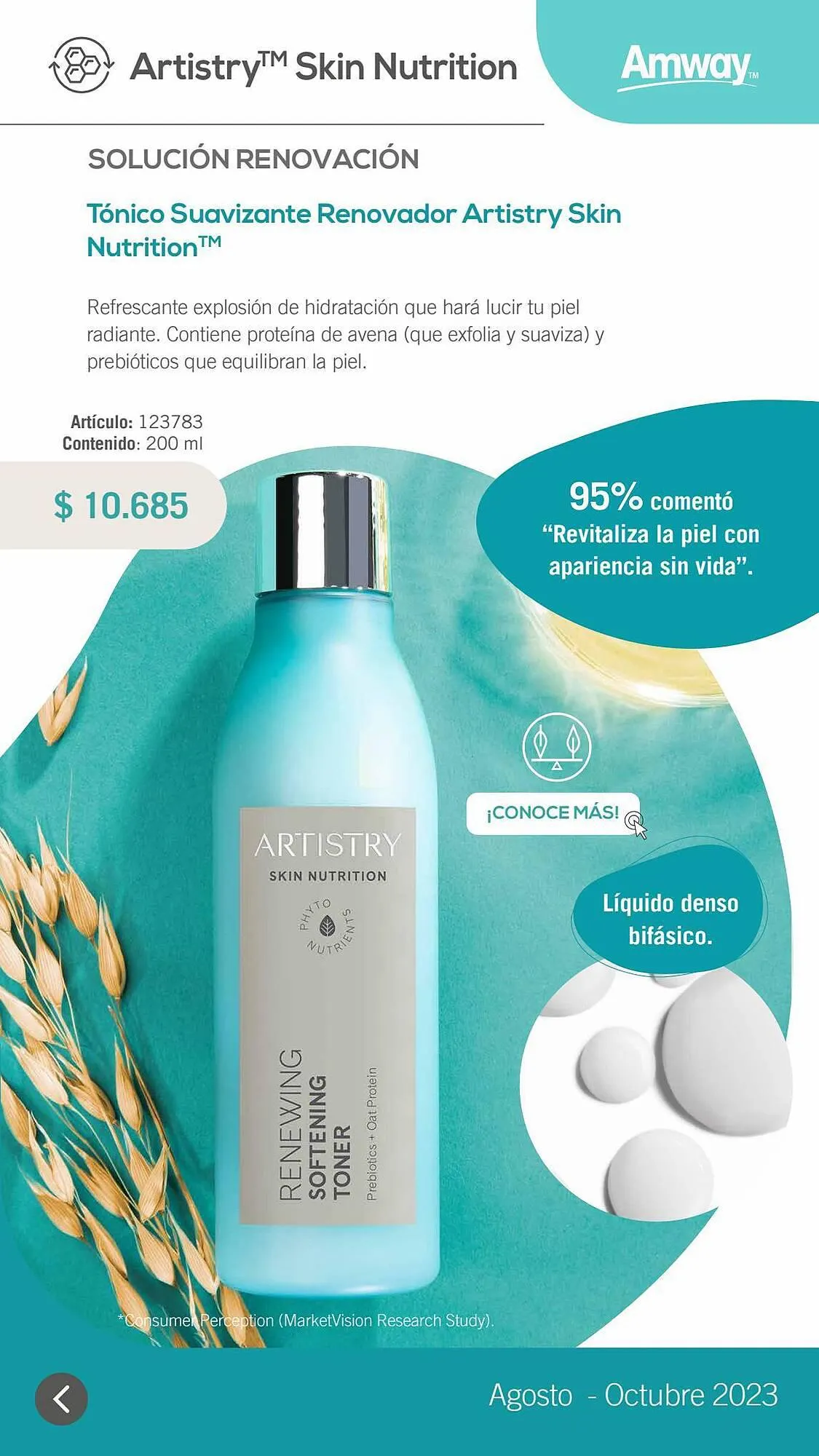 Ofertas de Catálogo Amway 1 de agosto al 31 de octubre 2023 - Página 17 del catálogo