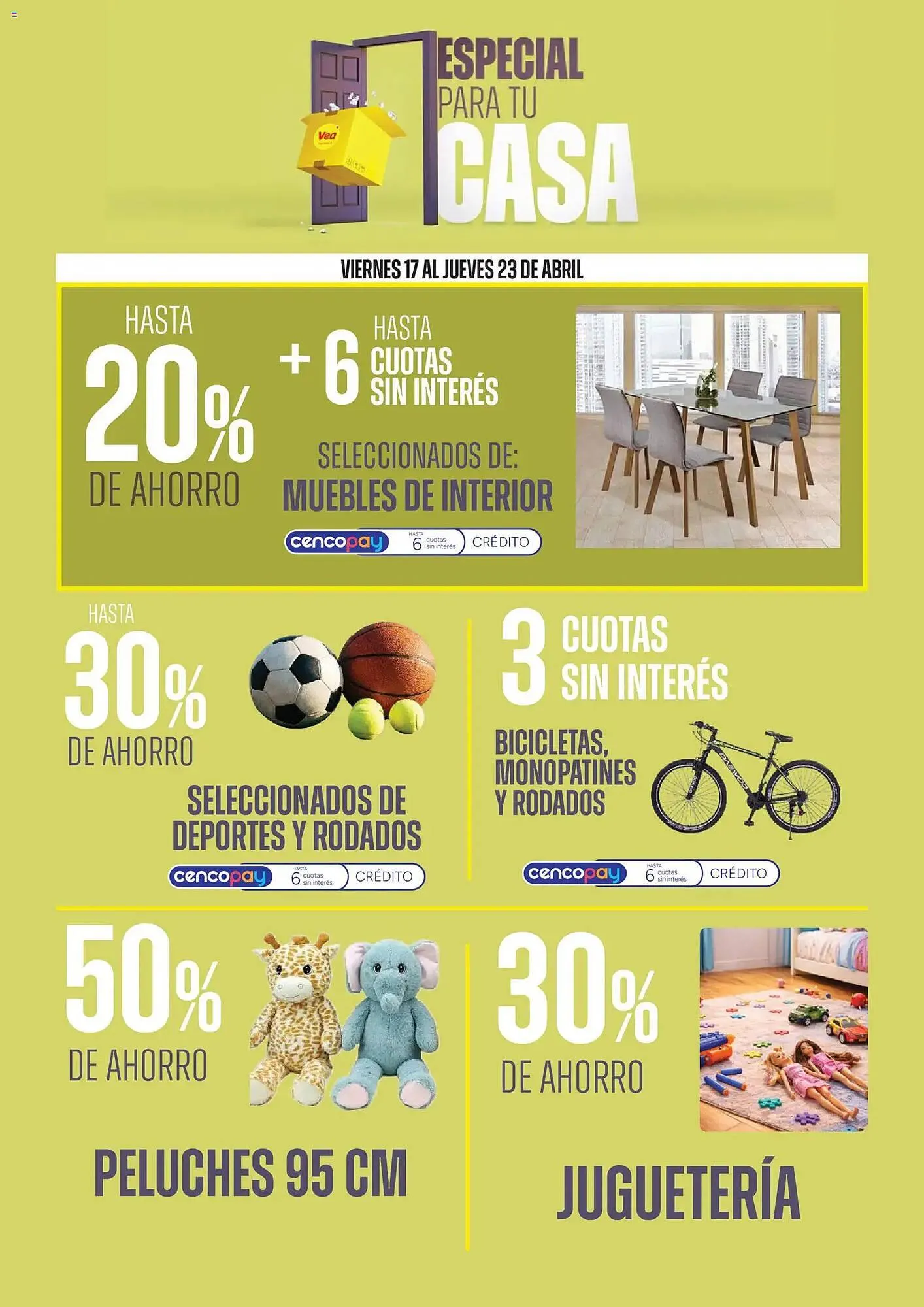 Ofertas de Catálogo Supermercados Vea 17 de abril al 22 de abril 2026 - Página 3 del catálogo