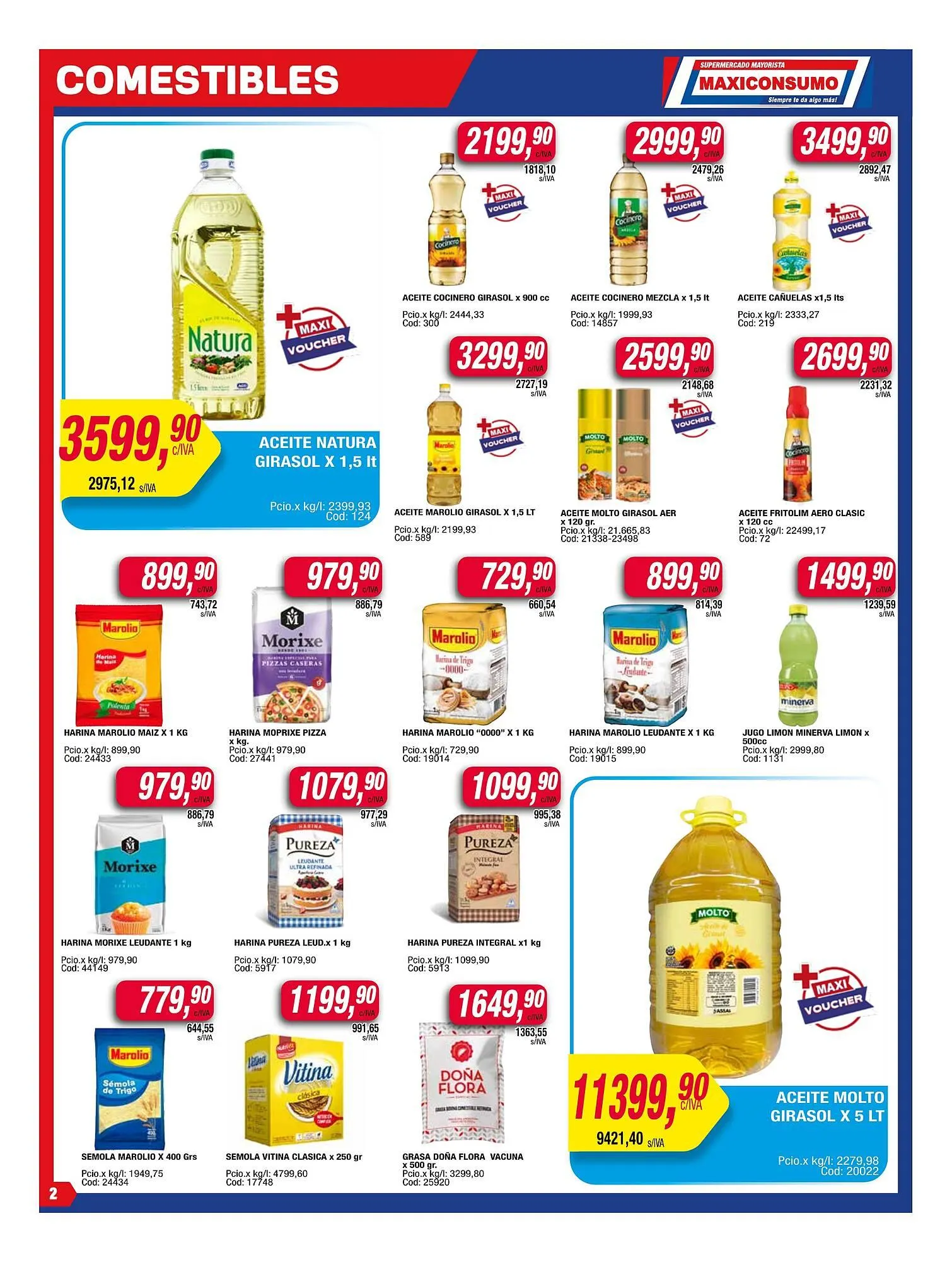 Ofertas de Catálogo Maxiconsumo 28 de julio al 4 de agosto 2025 - Página 2 del catálogo