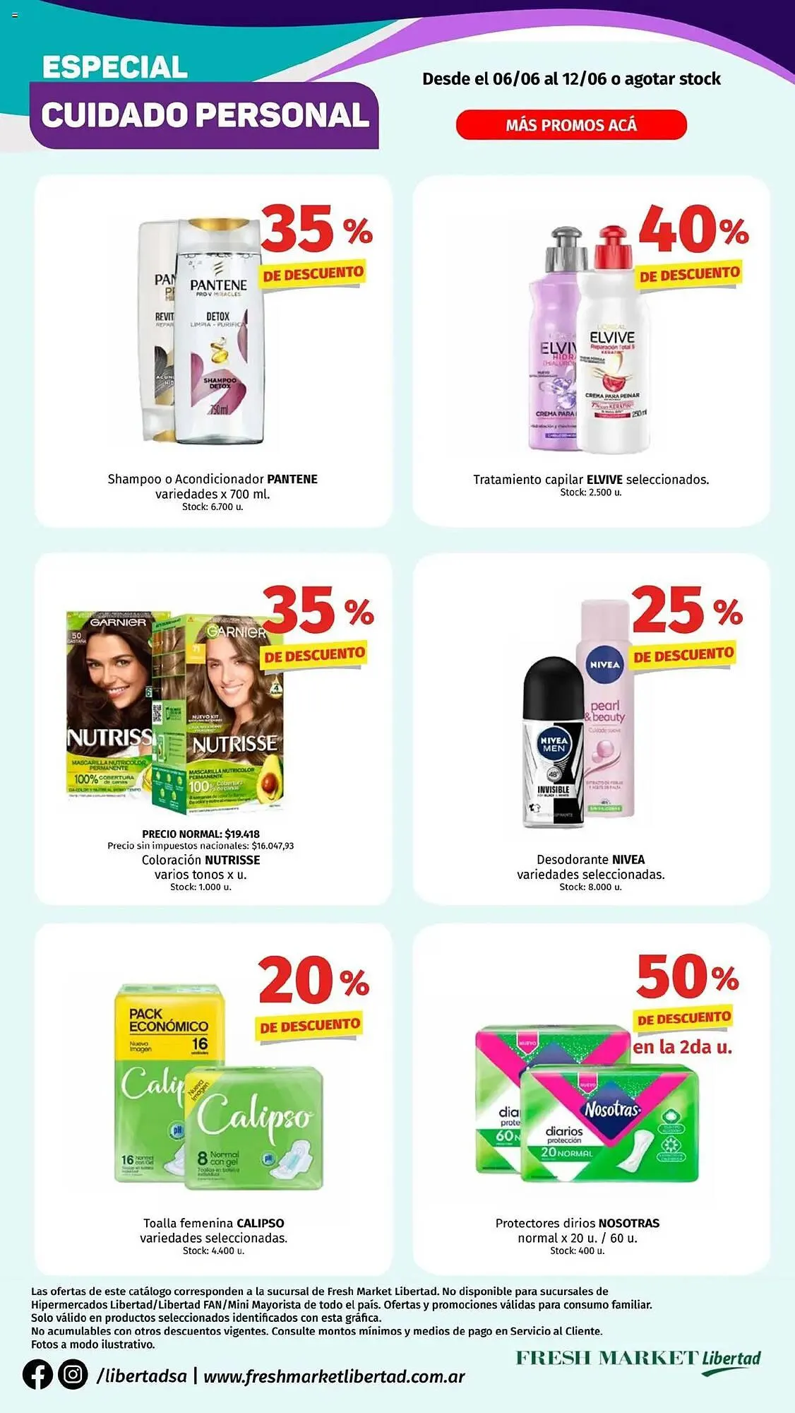 Ofertas de Catálogo Hipermercado Libertad 6 de junio al 12 de junio 2025 - Página 1 del catálogo