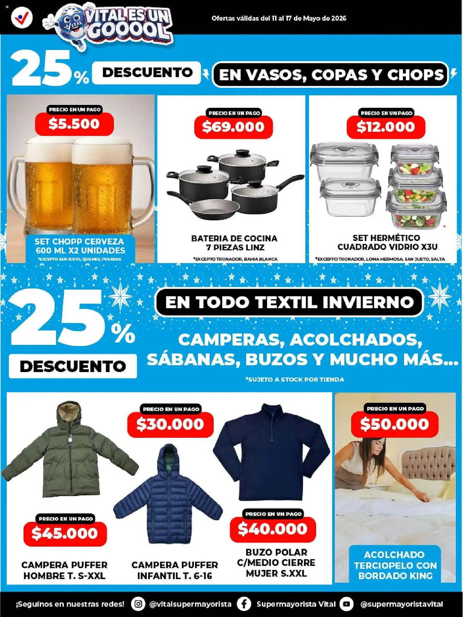 Ofertas de Catálogo Supermayorista Vital 11 de mayo al 17 de mayo 2026 - Página 3 del catálogo