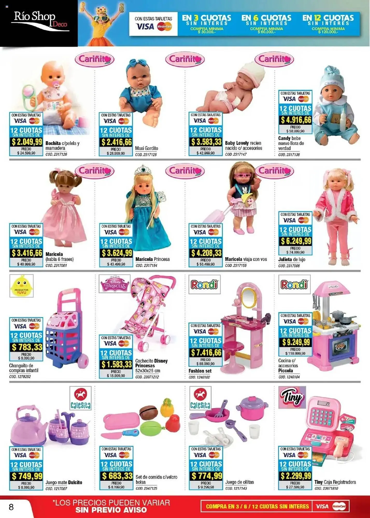 Ofertas de Catálogo Rio Shop Deco 1 de agosto al 1 de septiembre 2025 - Página 8 del catálogo