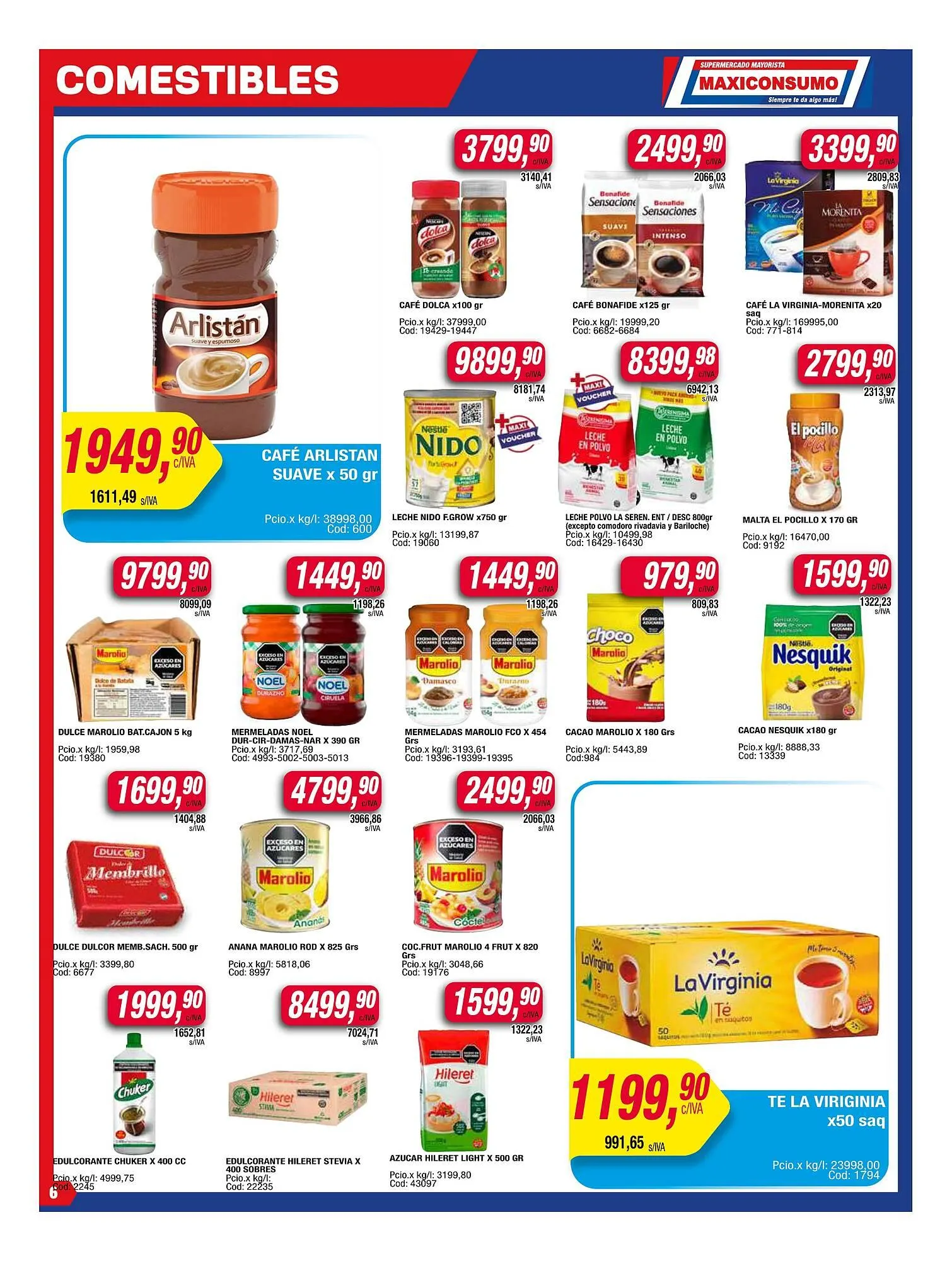 Ofertas de Catálogo Maxiconsumo 11 de agosto al 17 de agosto 2025 - Página 6 del catálogo