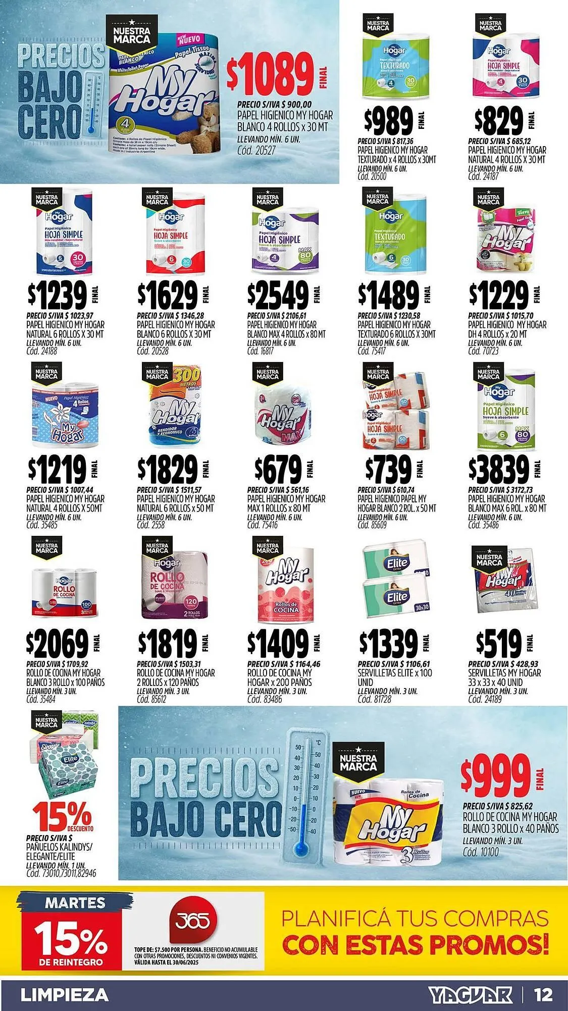 Ofertas de Catálogo Supermercados Yaguar 23 de junio al 28 de junio 2025 - Página 11 del catálogo