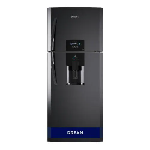 Heladera No Frost Drean HDR380N12N 373Lts Black Steel