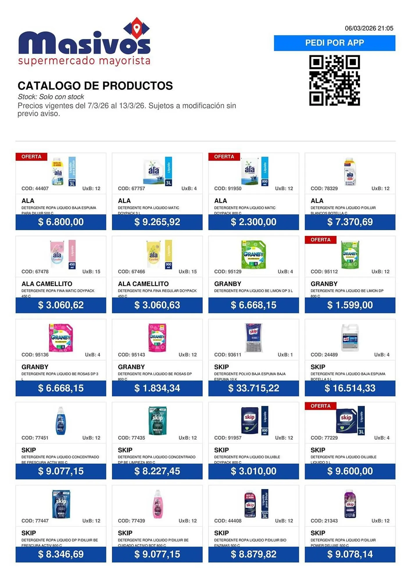 Ofertas de Catálogo Masivos 7 de marzo al 13 de marzo 2026 - Página 56 del catálogo
