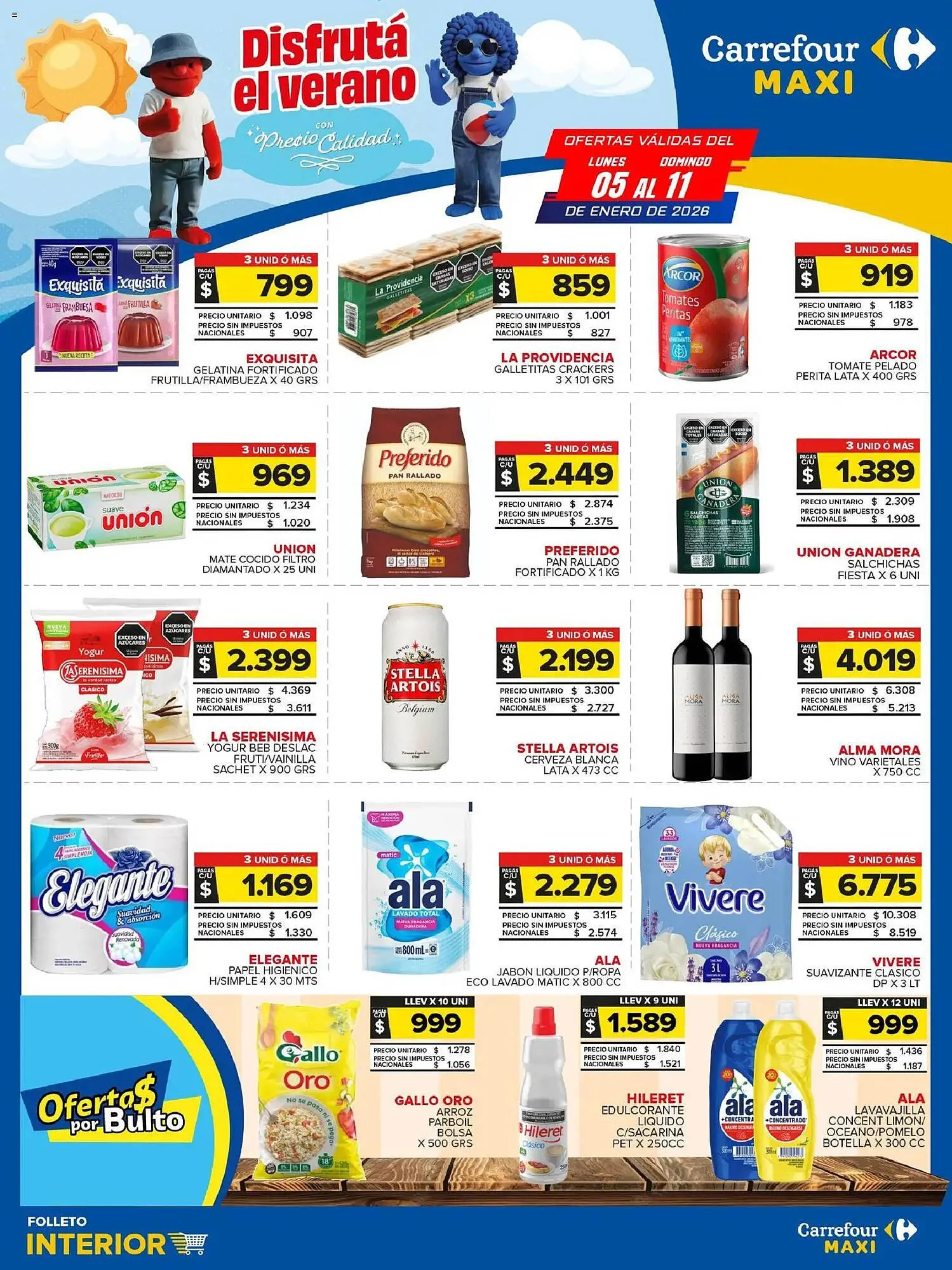 Ofertas de Folleto Carrefour Maxi 5 de enero al 11 de enero 2026 - Página 1 del catálogo