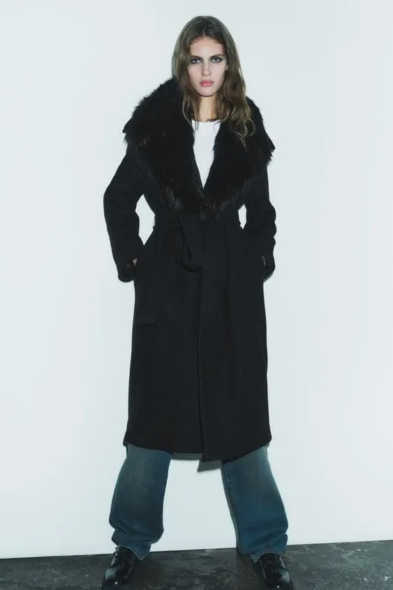 CASACO DE LÃ MANTECO ZW COLLECTION