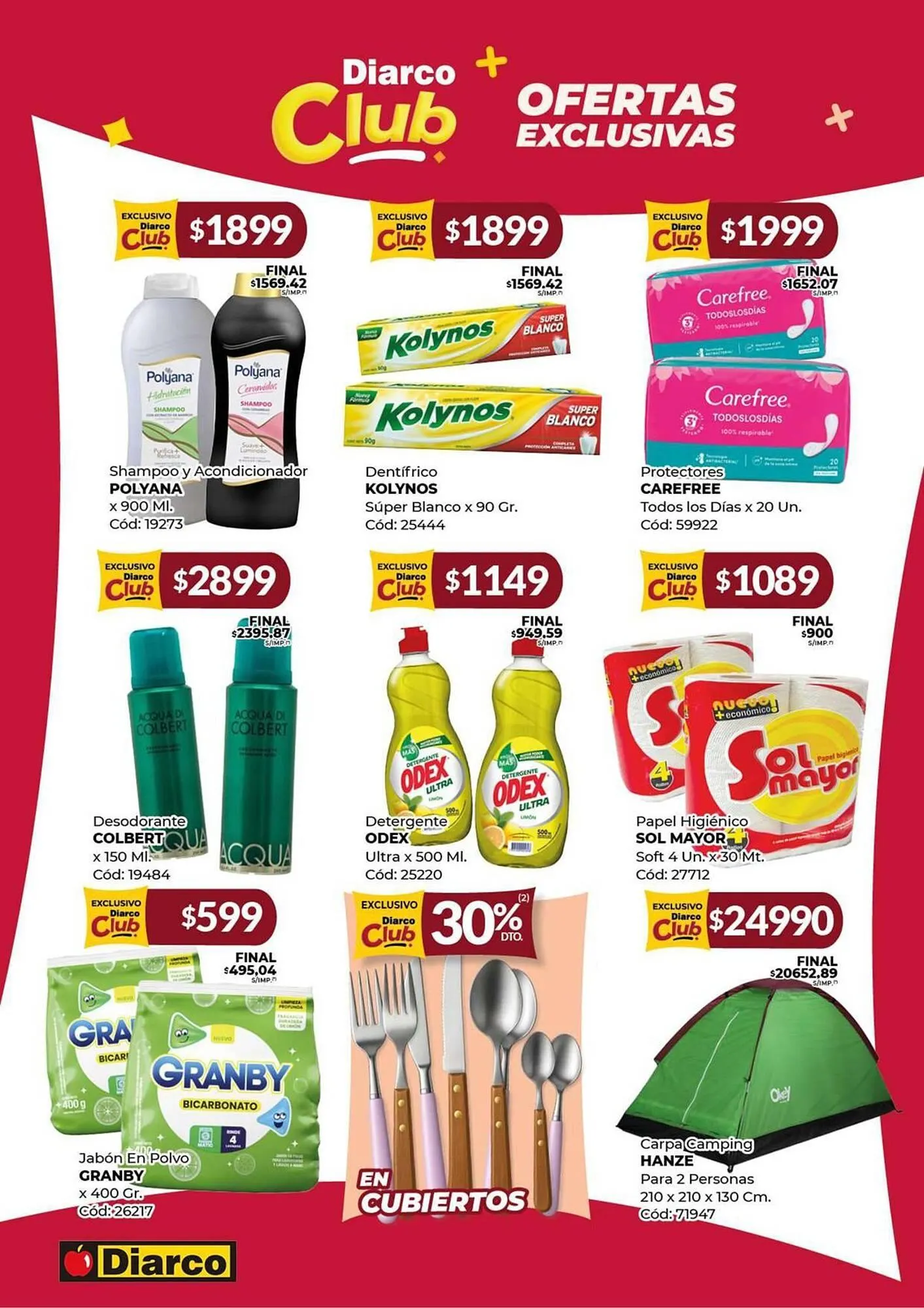 Ofertas de Catálogo Diarco 4 de agosto al 8 de agosto 2025 - Página 10 del catálogo