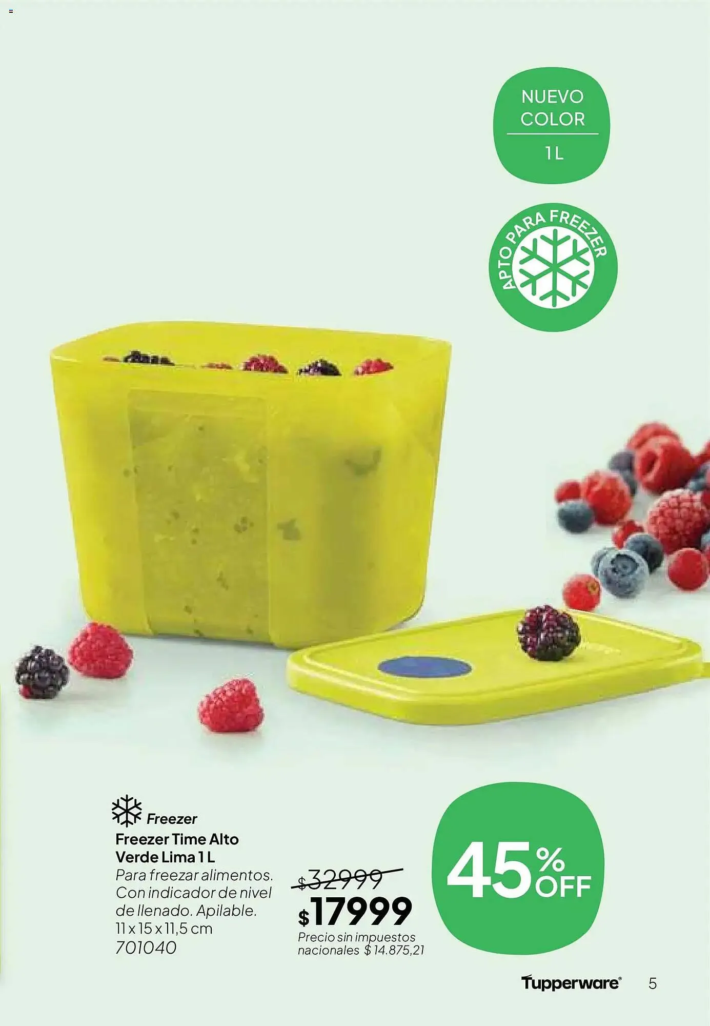 Ofertas de Folleto Tupperware 9 de marzo al 31 de marzo 2026 - Página 6 del catálogo