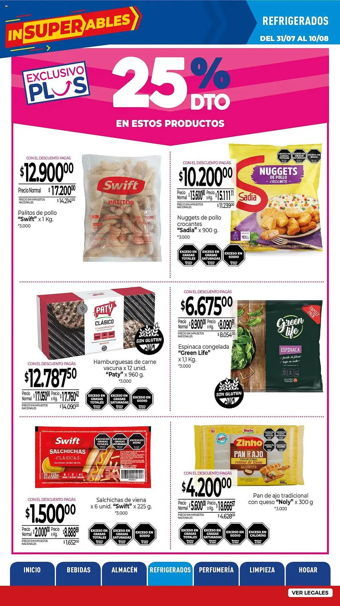 Ofertas de Catálogo La Anonima 31 de julio al 11 de agosto 2025 - Página 22 del catálogo