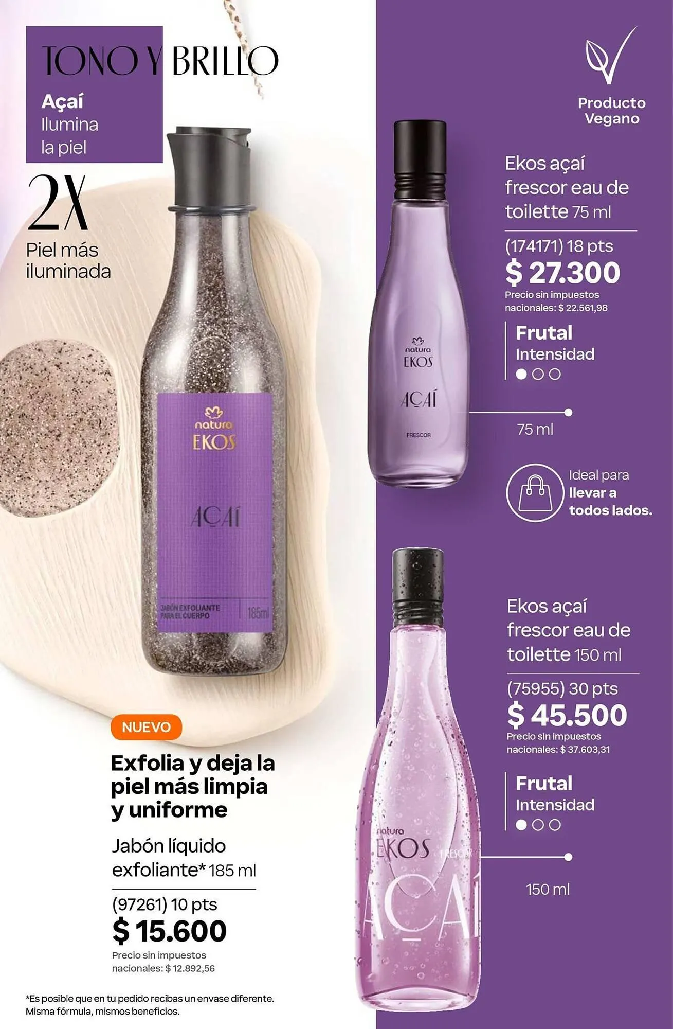 Ofertas de Catálogo Natura 1 de julio al 31 de julio 2026 - Página 200 del catálogo