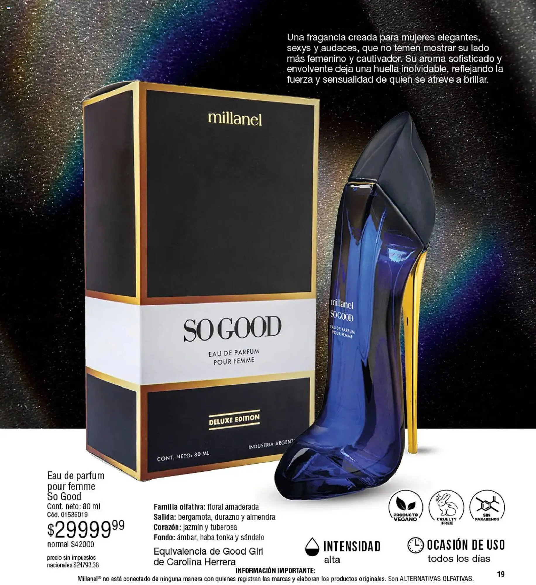 Ofertas de Catálogo Millanel Cosmética 2 de marzo al 29 de marzo 2026 - Página 19 del catálogo