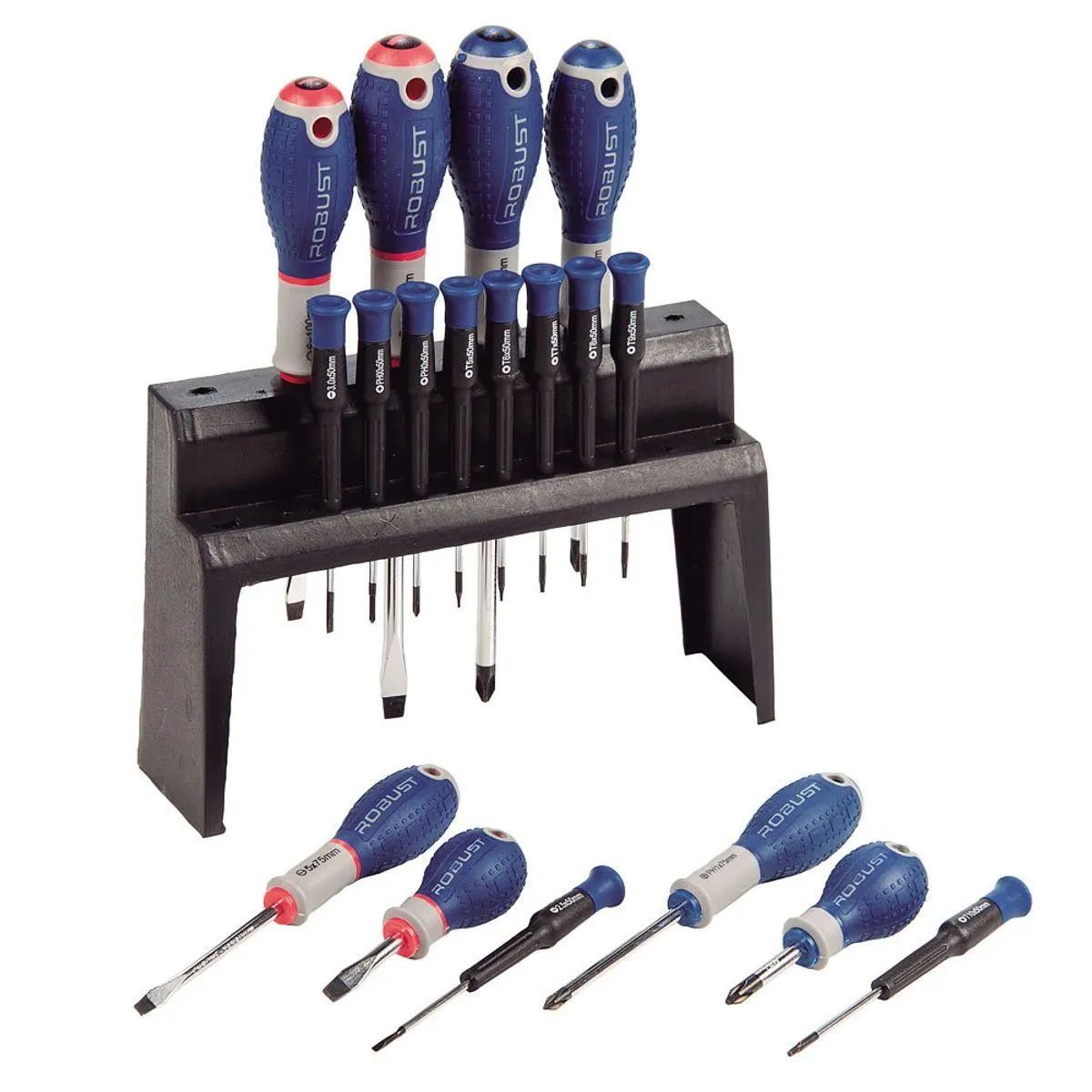 Set de Destornilladores 18 Piezas Robust