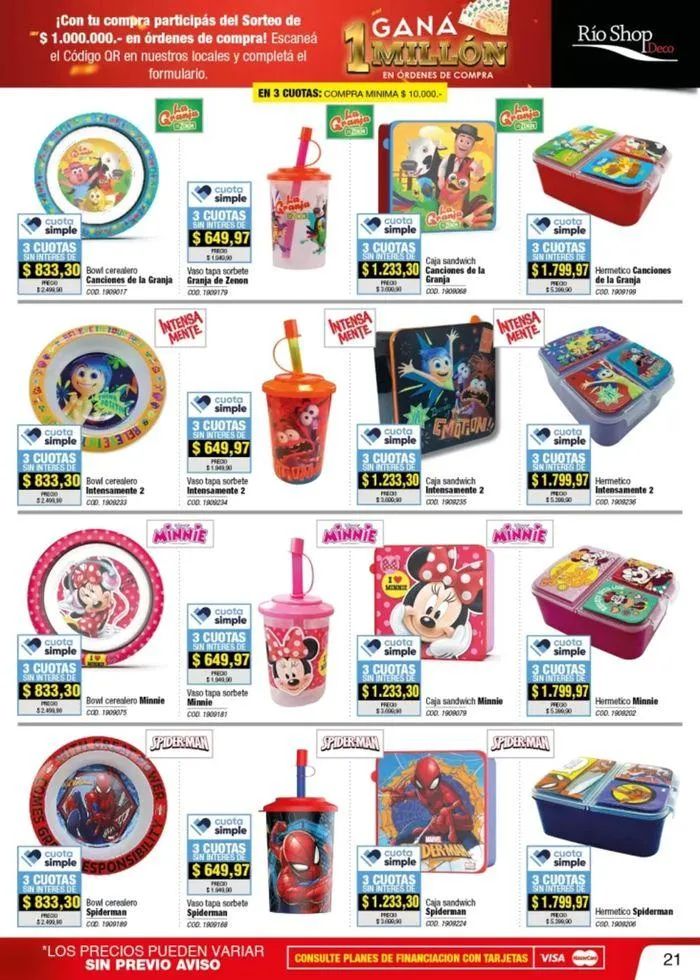 Ofertas de Ofertas Rio Shop Deco 11 de agosto al 25 de agosto 2024 - Página 13 del catálogo